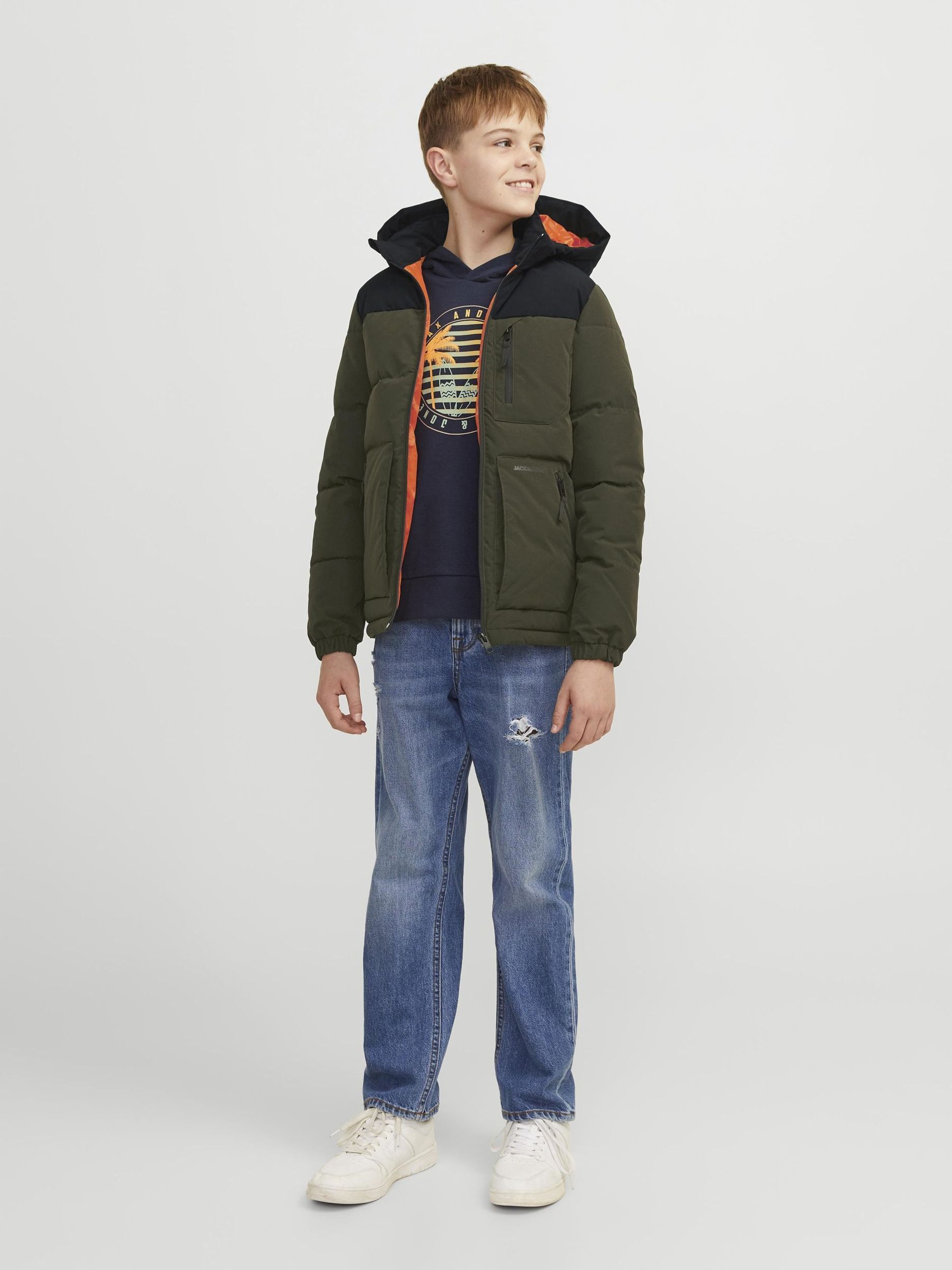 Jack&Jones |  JJEOTTO PUFFER JACKET SN JNR | 140