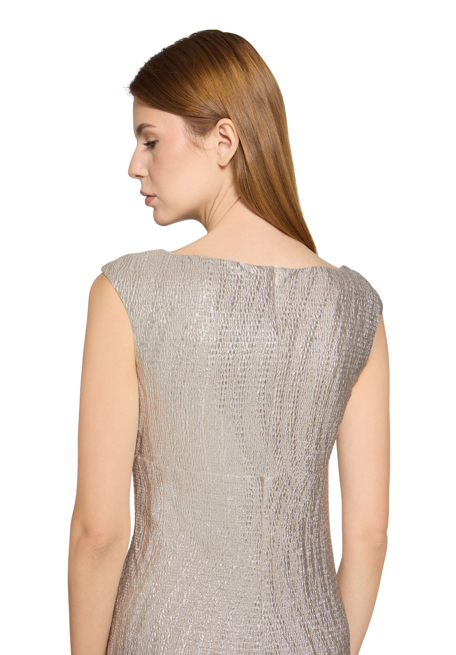 Vera Mont |  Vera Mont Langes Kleid  | 38 | cream/silver