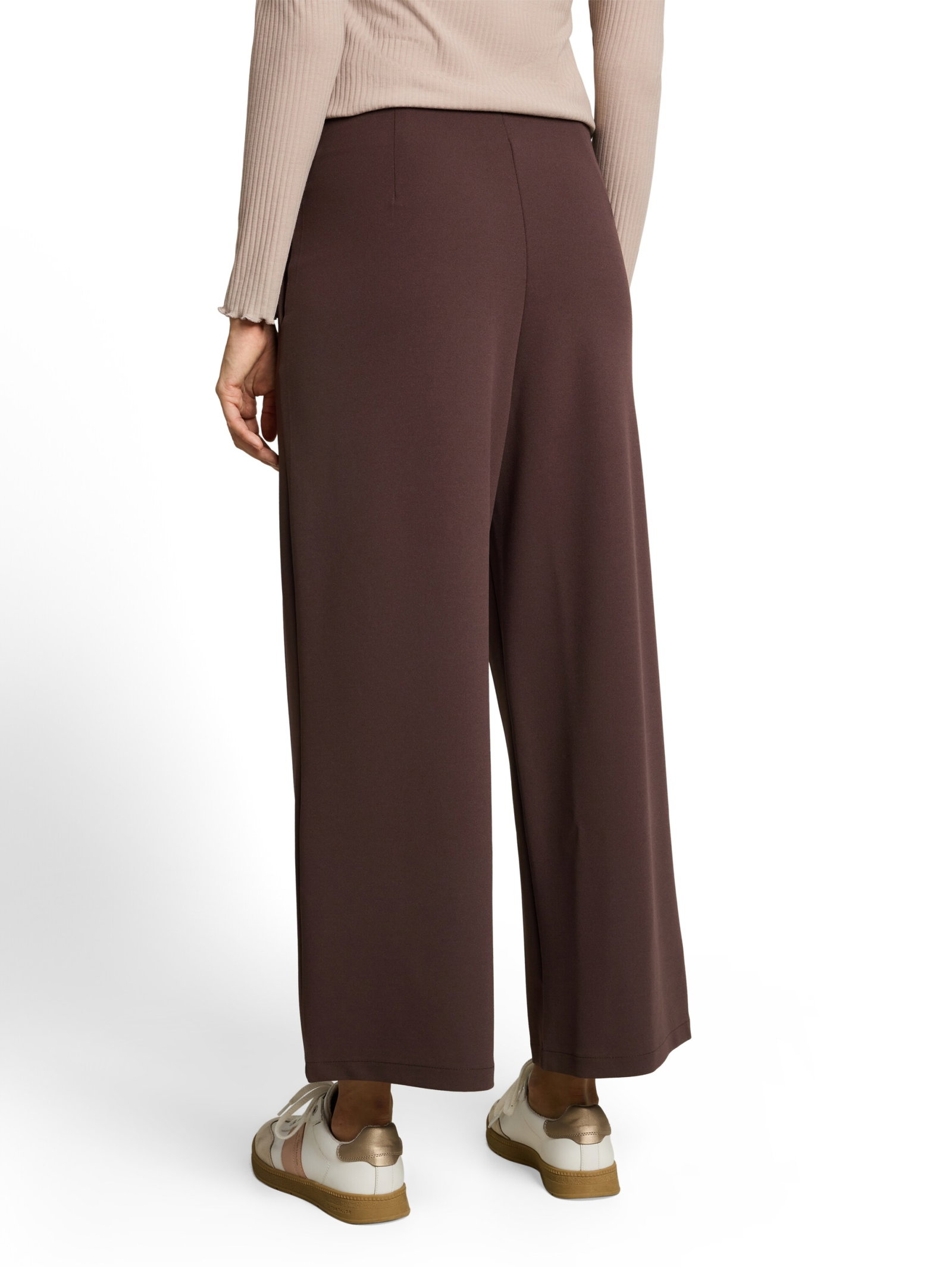 easy culotte, cool dark brown #4