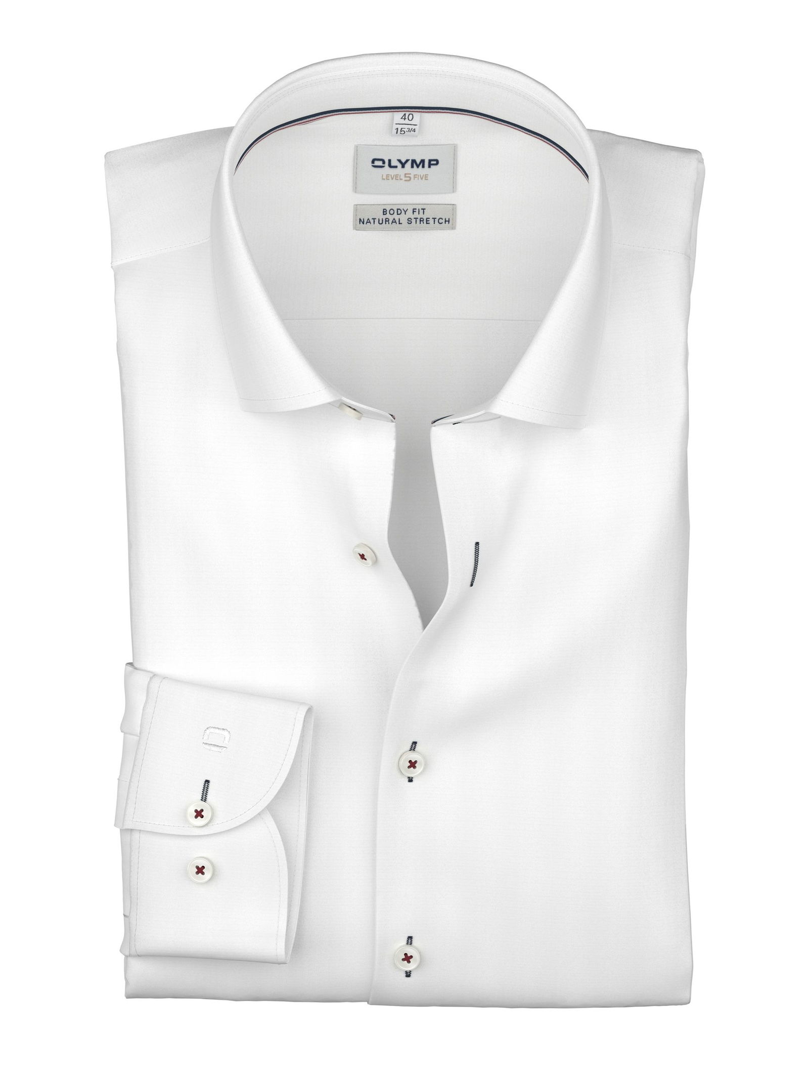 Olymp |  Olymp Hemd Slim Fit  | 39 | weiß