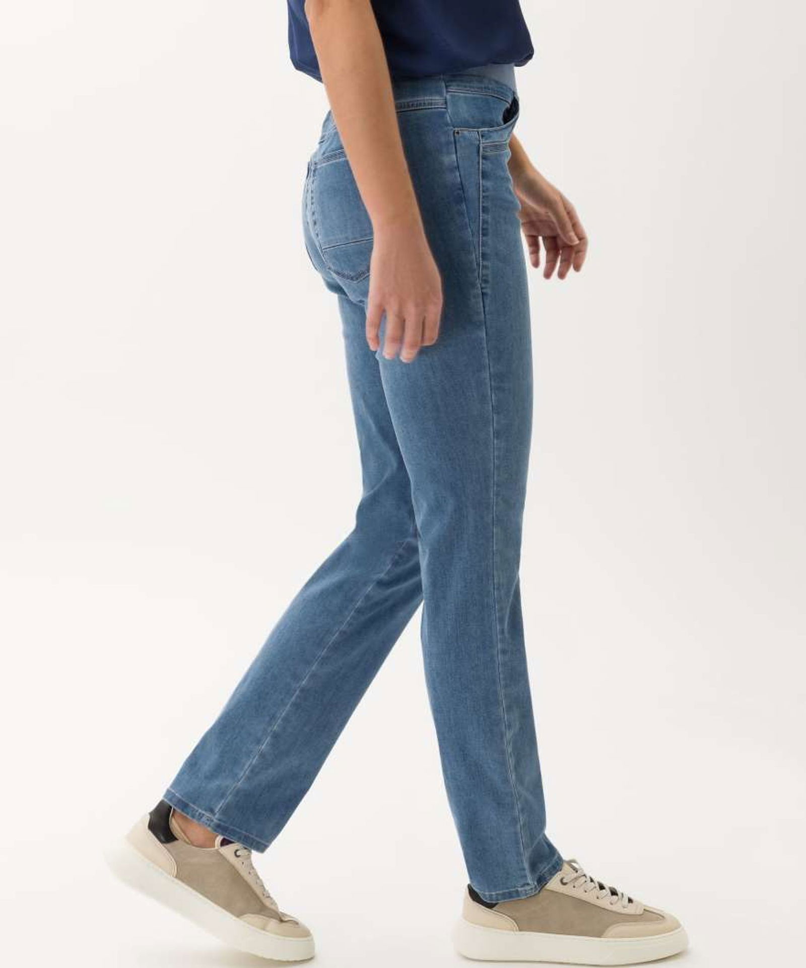 Raphaela by Brax |  Raphaela by Brax Slim Jeans "Style Pamina Fun'' | 38 | bleached,slightly used