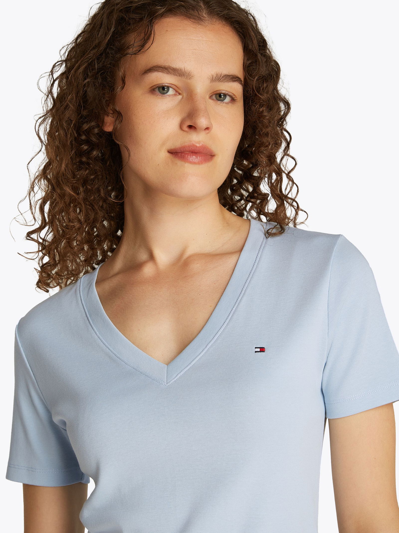 Tommy Hilfiger |  Tommy Hilfiger Slim Cody T-Shirt | S | breezy blue