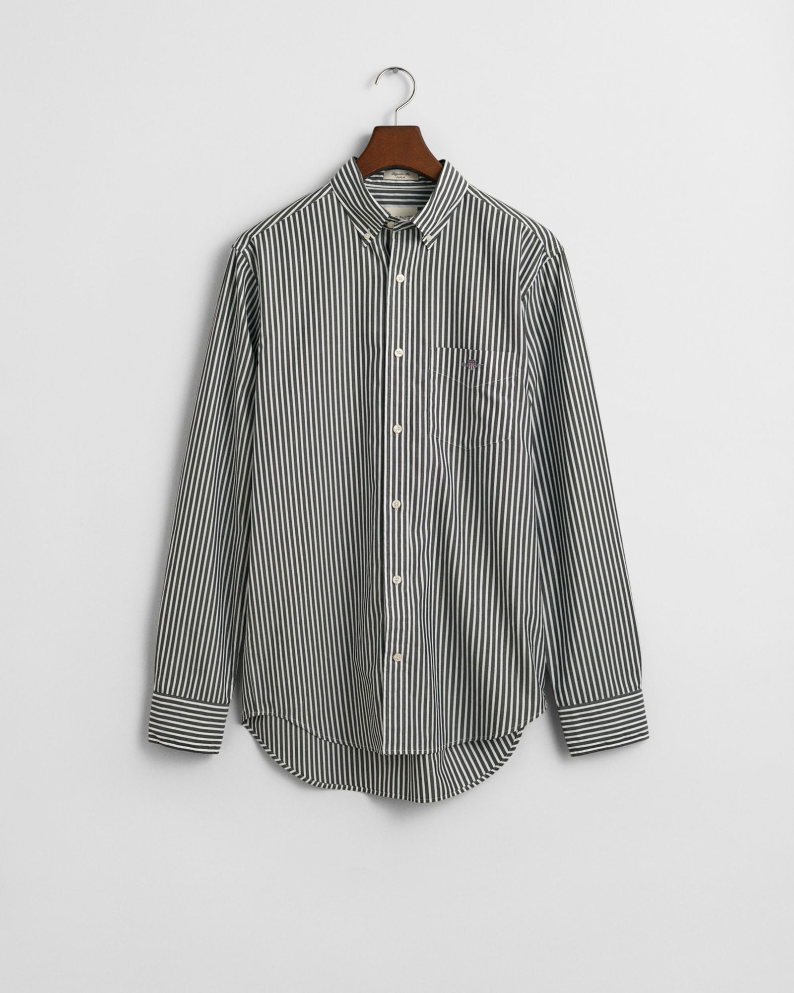 Gant | Gant Hemd Regular Fit | L | black
