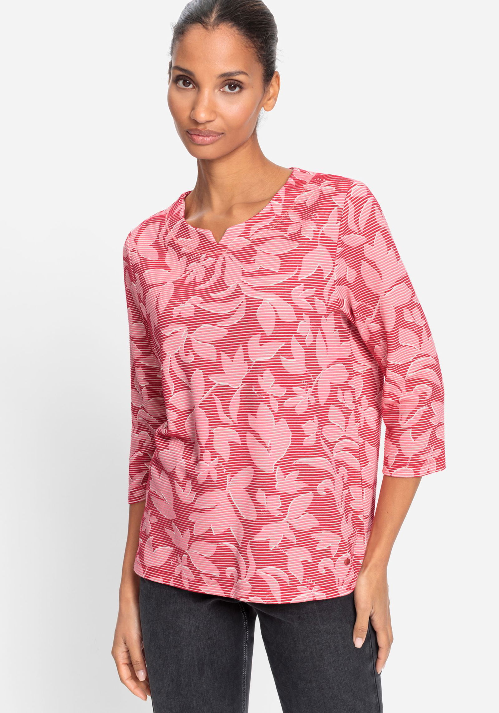 Olsen | Olsen Sweatshirt | 38 | red rose