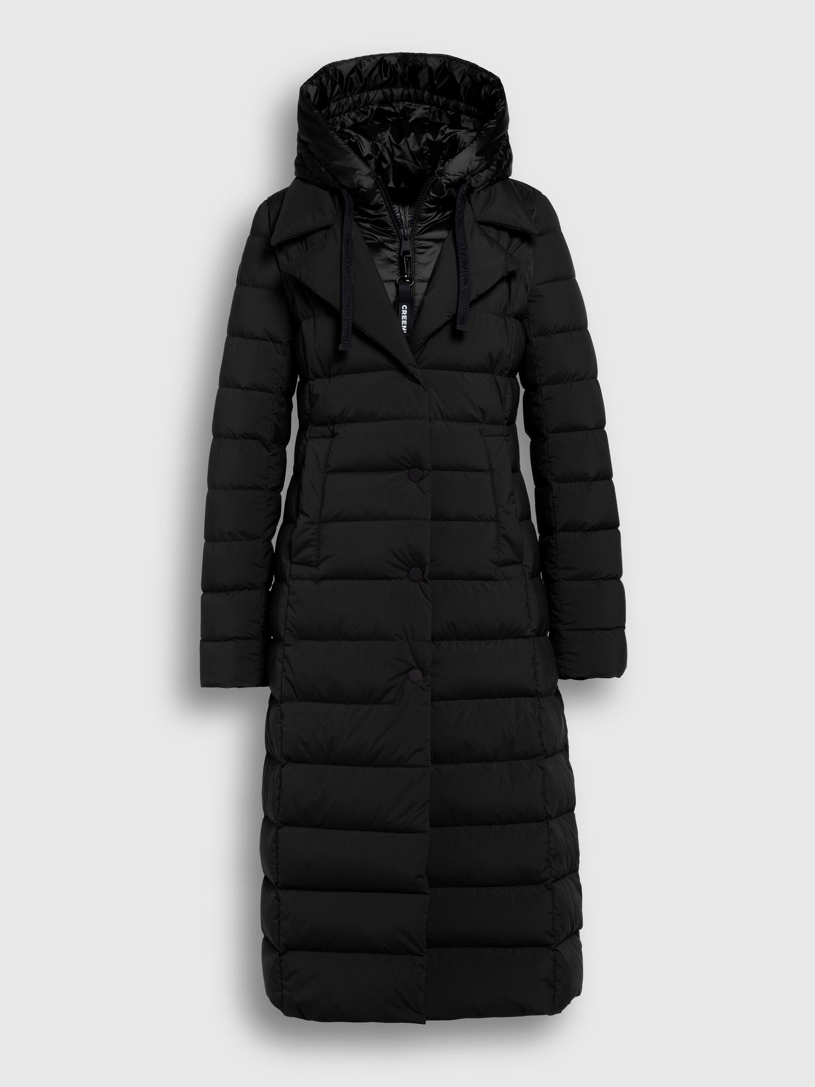 Creenstone Daunenmantel schwarz 46 NEW-734534