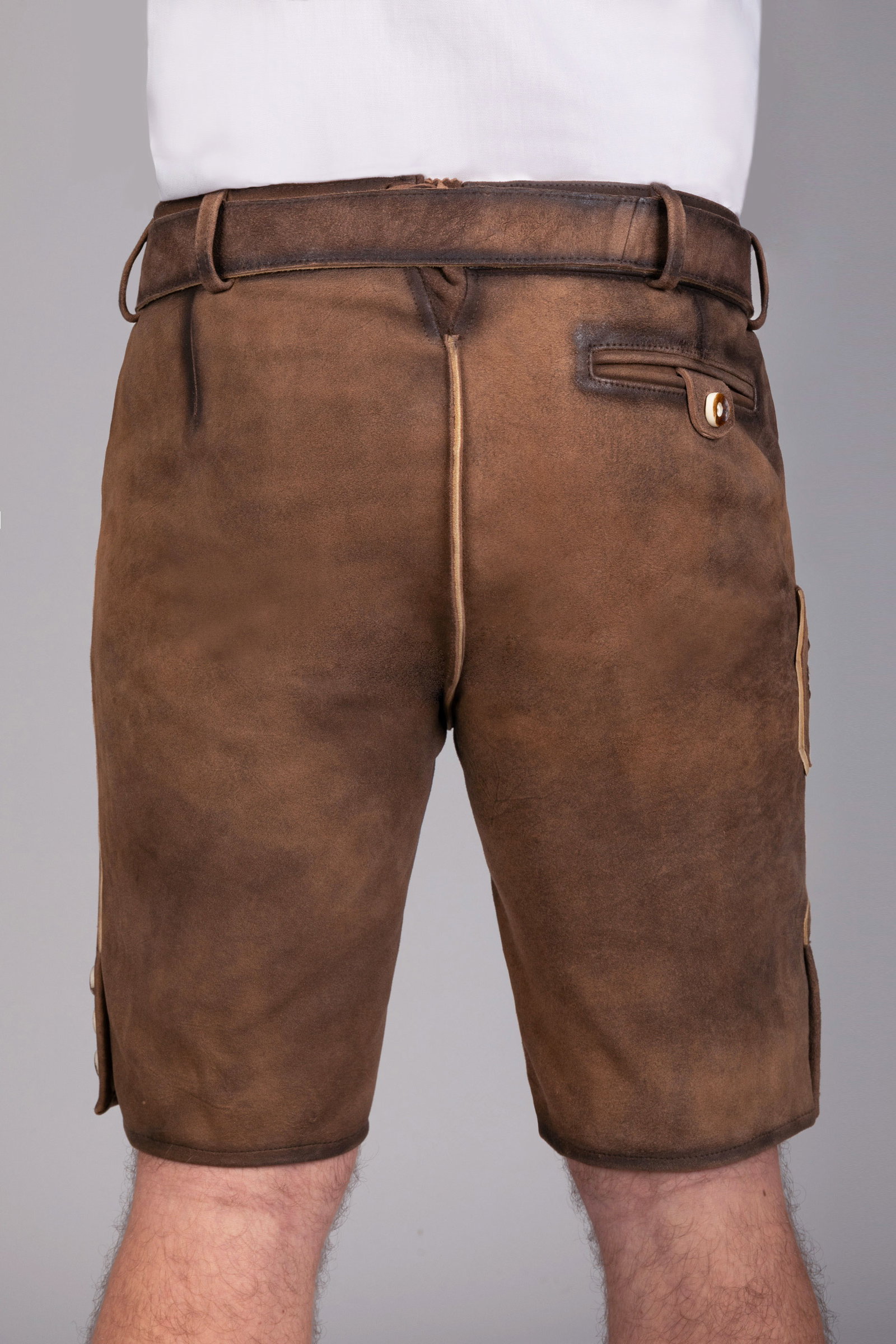 Edelnice kurze Wildbock Lederhose Markus #7