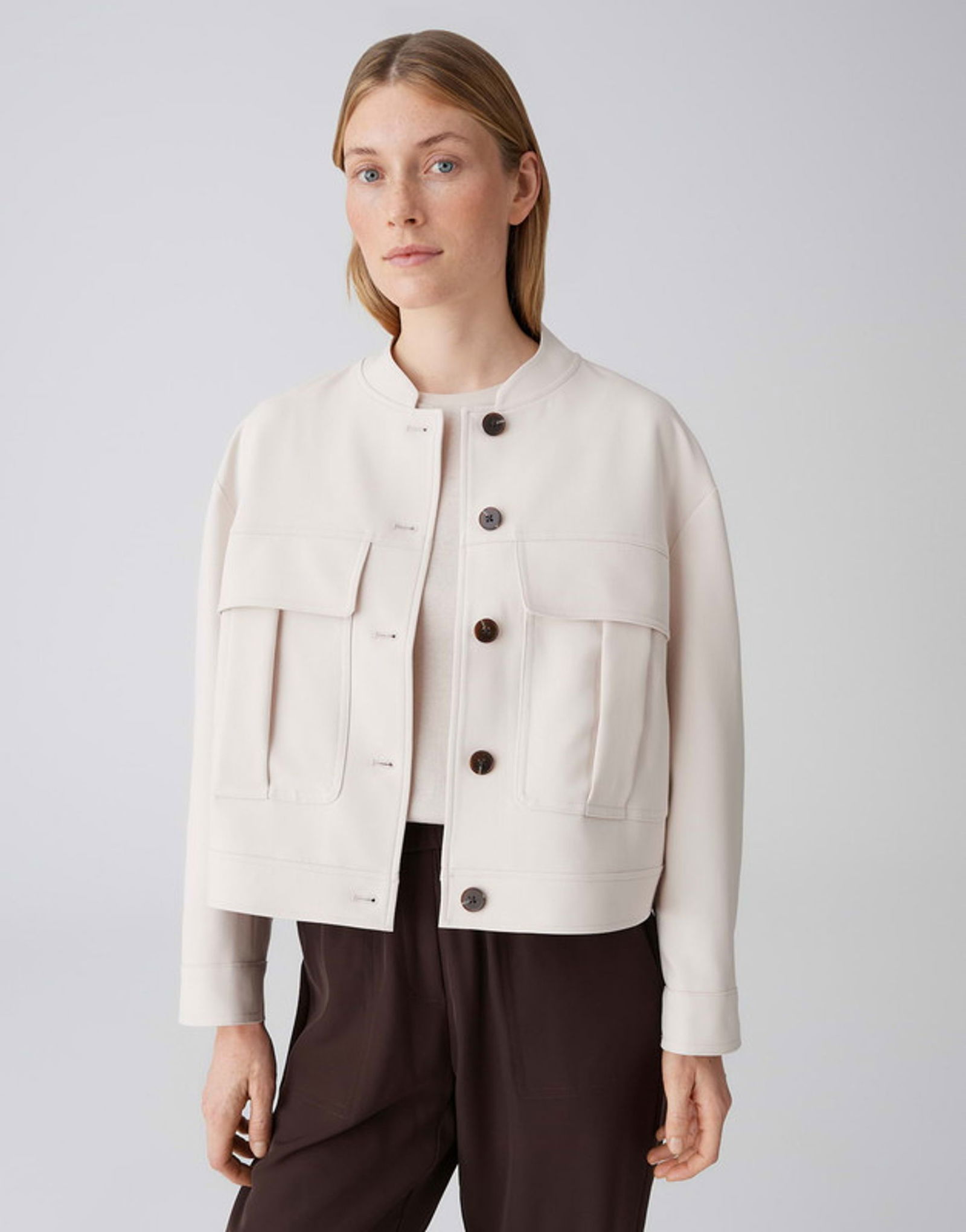 Opus |  Opus Kurzblazer  | 38 | natural glaze