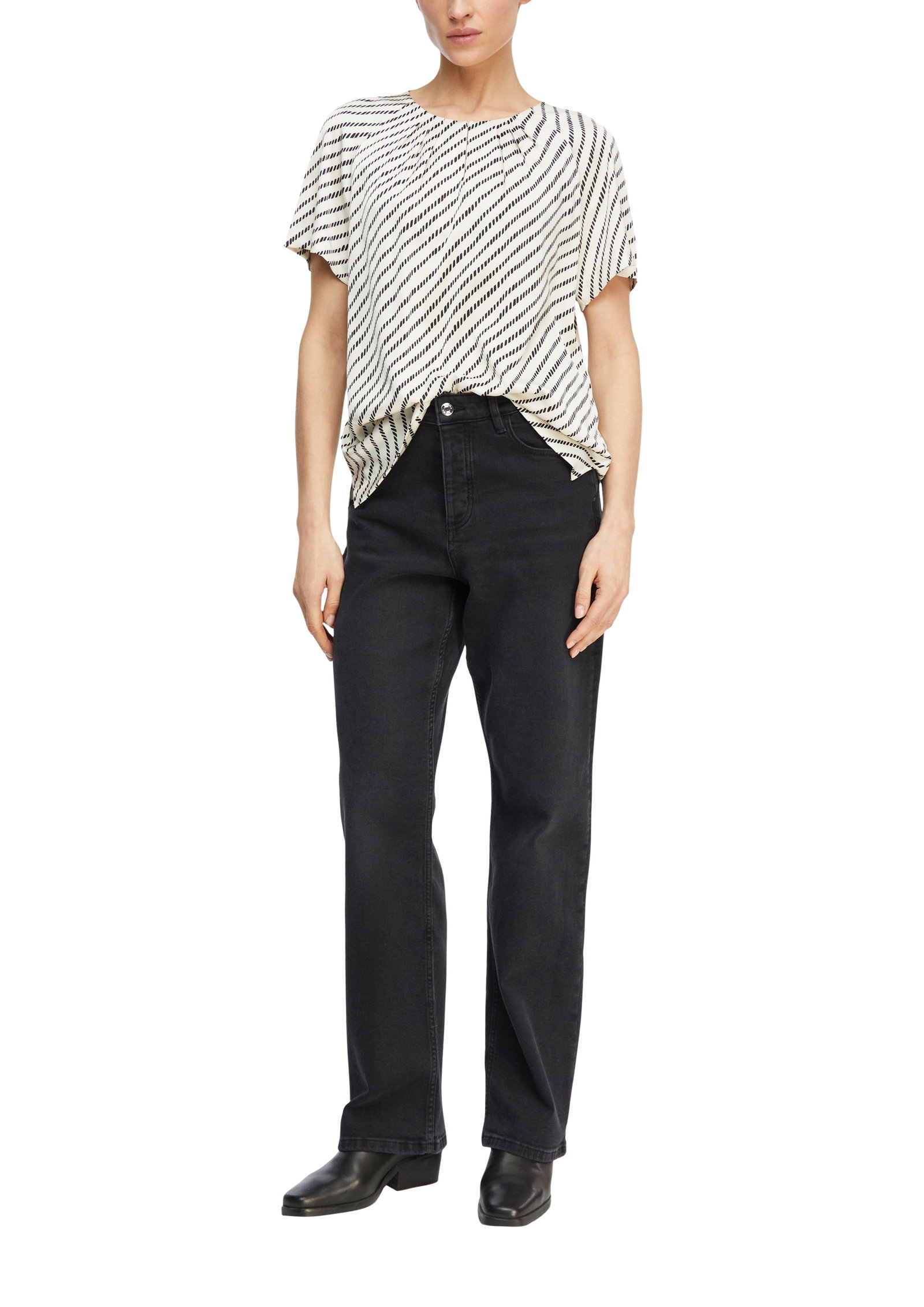 Comma feminine Satinbluse #4