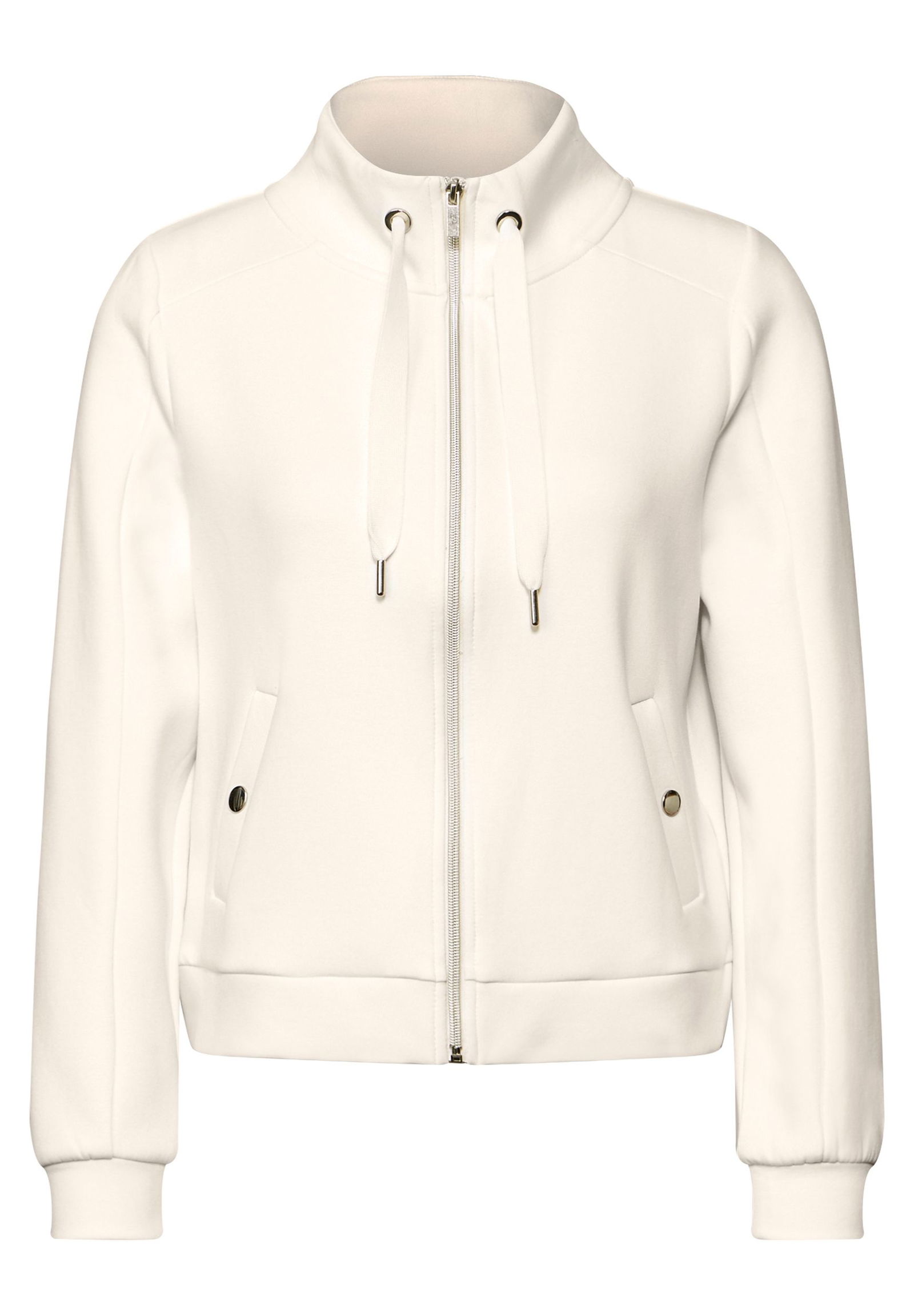 Street One Sweatjacke lucid white 44 NEW-831303