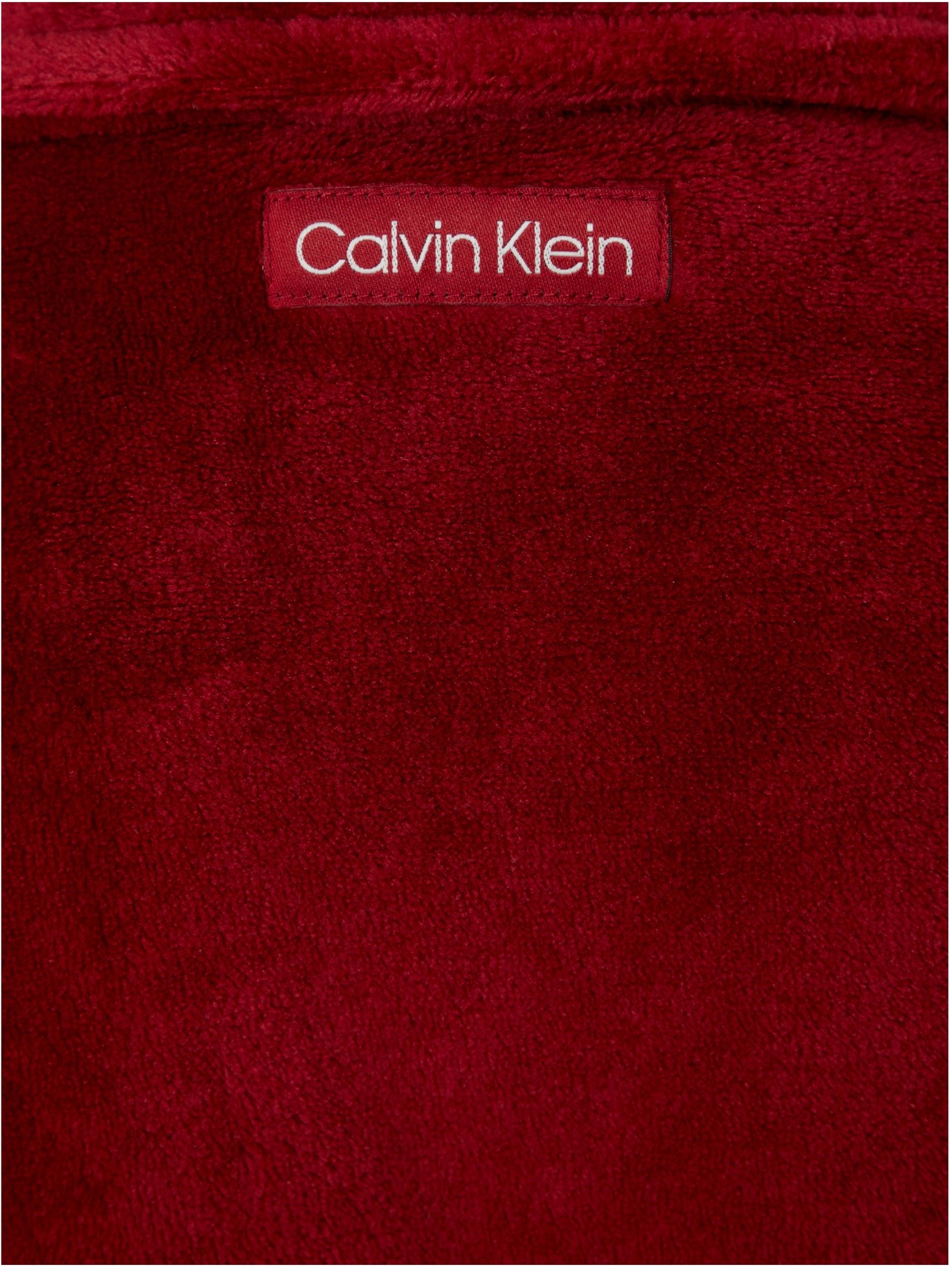 Calvin Klein Bademantel mit Kapuze 