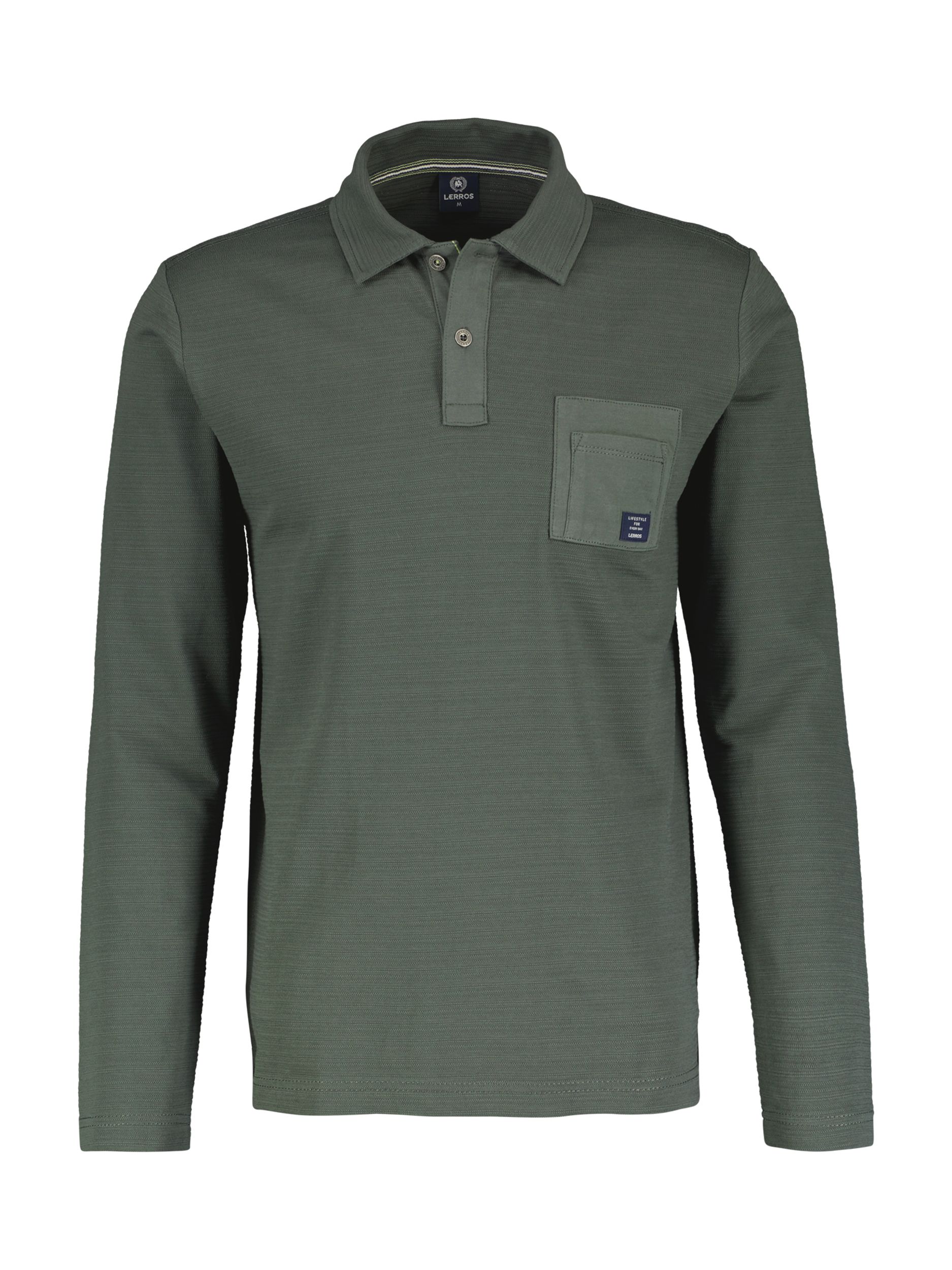 Lerros |  Lerros Poloshirt  | L | chilled olive