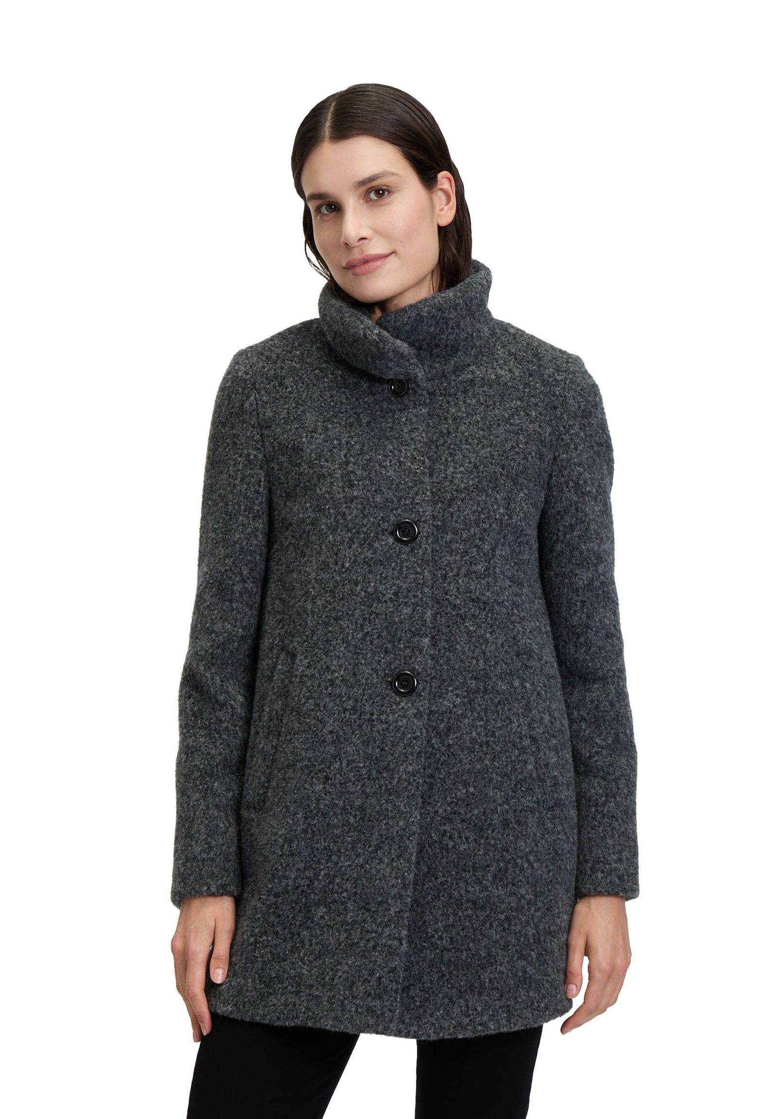 Saint Jacques | Saint Jacques Wolljacke | 36 | middle grey melange