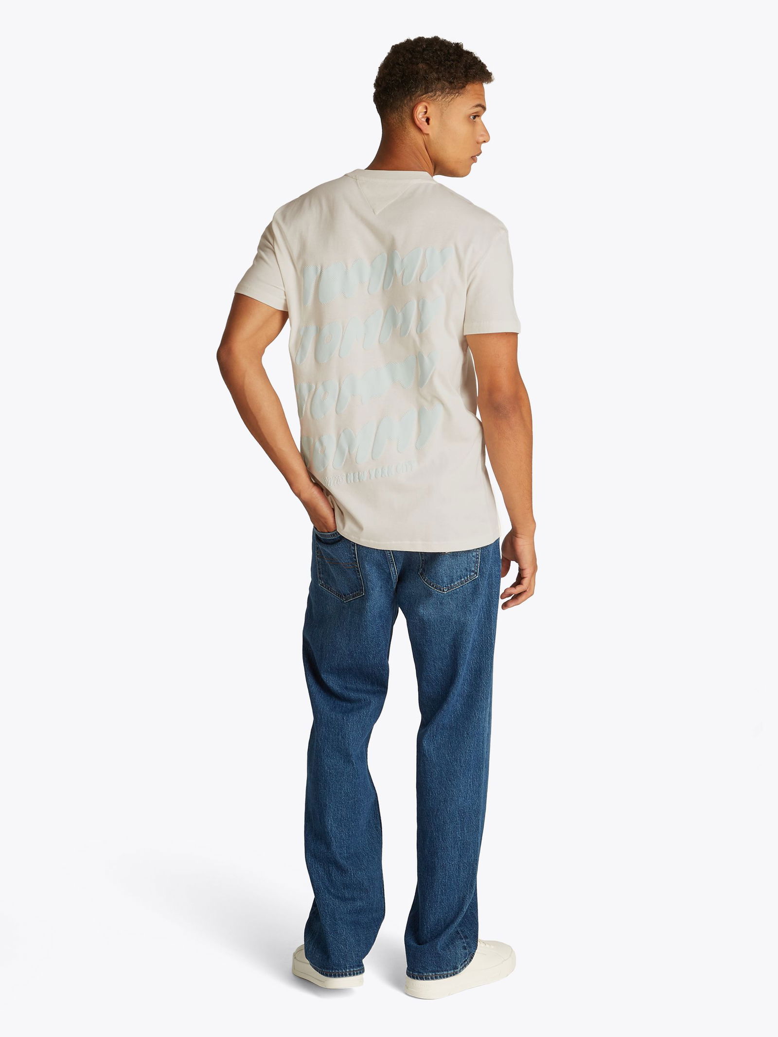 Tommy Jeans | Tommy Jeans Shirt | M | ancient white