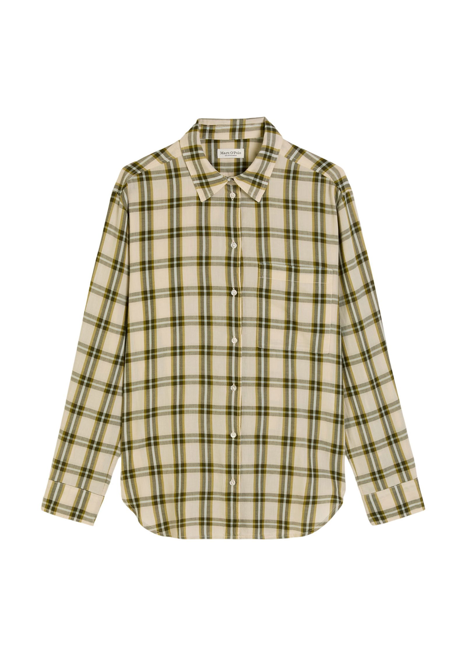 1cffcc6a499bdf9e0264ab9985dc3260 Marc O´Polo |  Marc O'Polo Karobluse  | 38 | multi/silvery blue