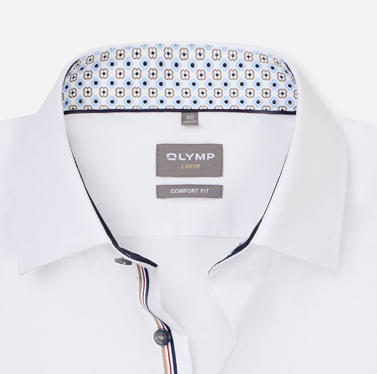 Olymp |  Olymp Hemd Modern Fit  | 43 | weiß