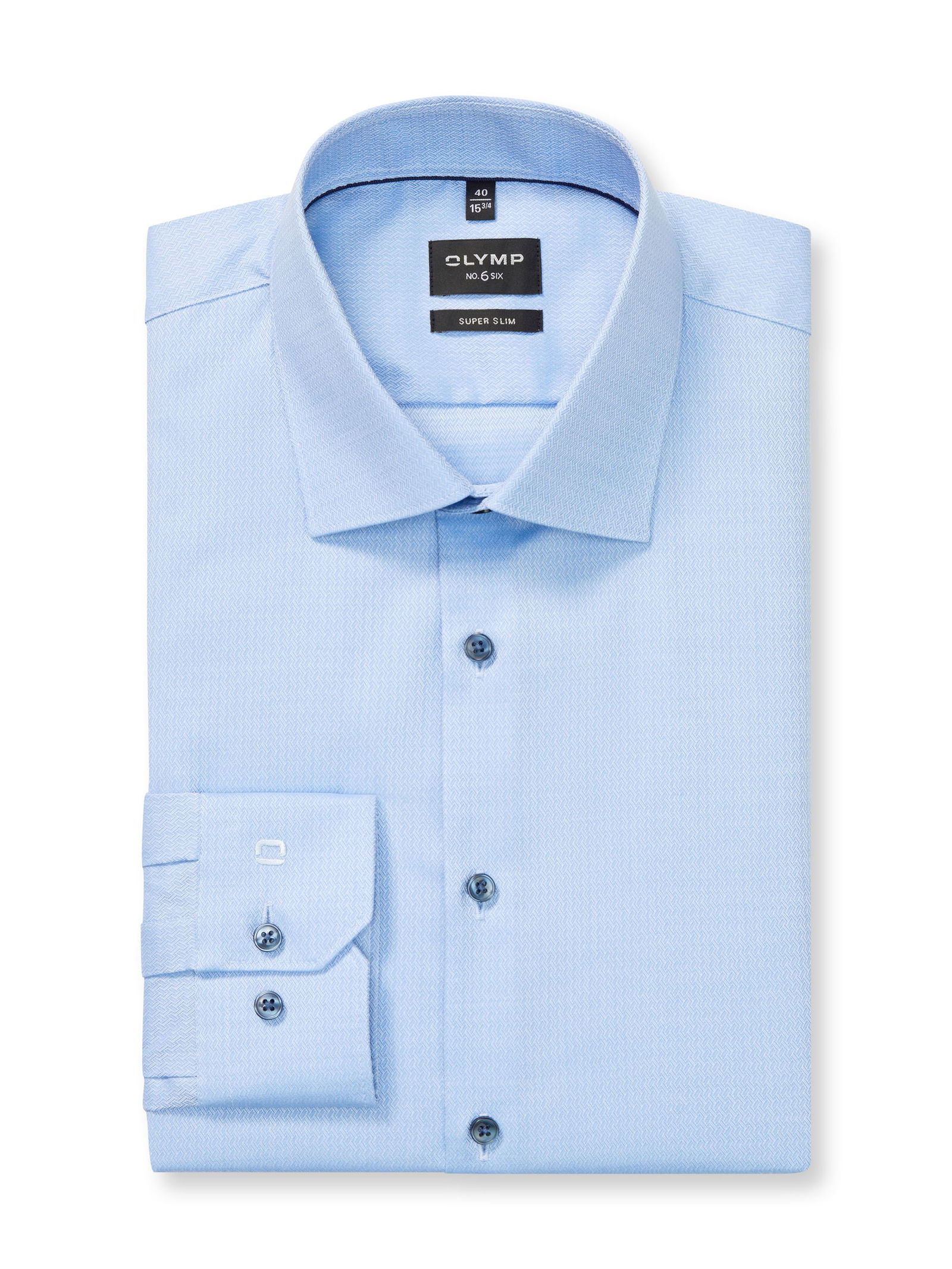 Olymp | Olymp Hemd Modern Fit | 43 | bleu
