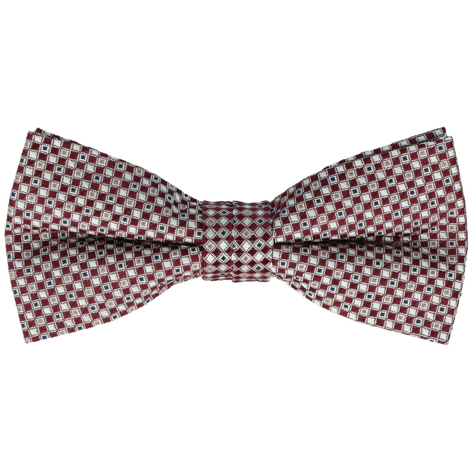 Willen |  Willen Set Schleife und Einstecktuch | STK | bordeaux
