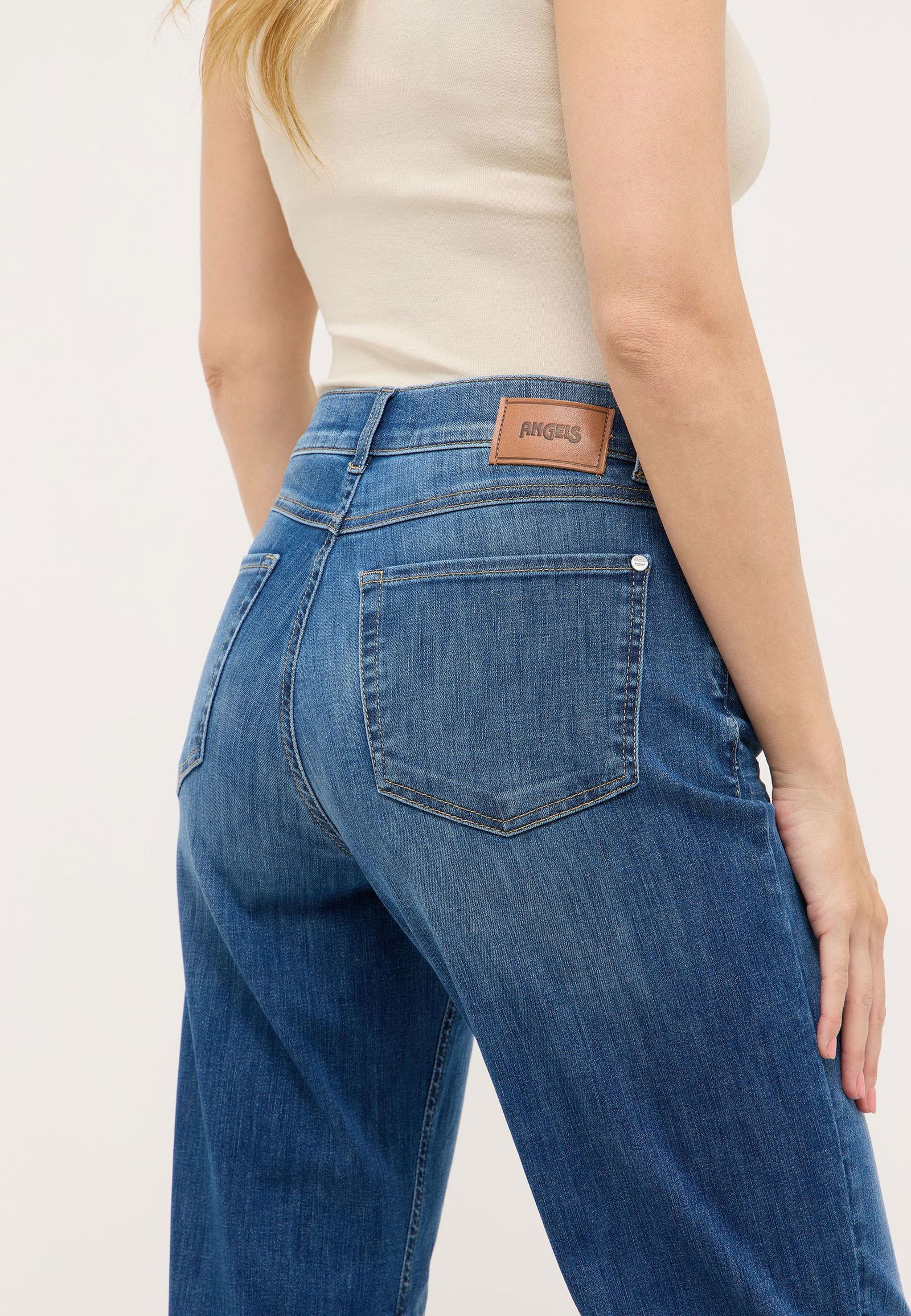 Angels |  Angels Boyfriend Jeans  | 38/28 | mid blue used