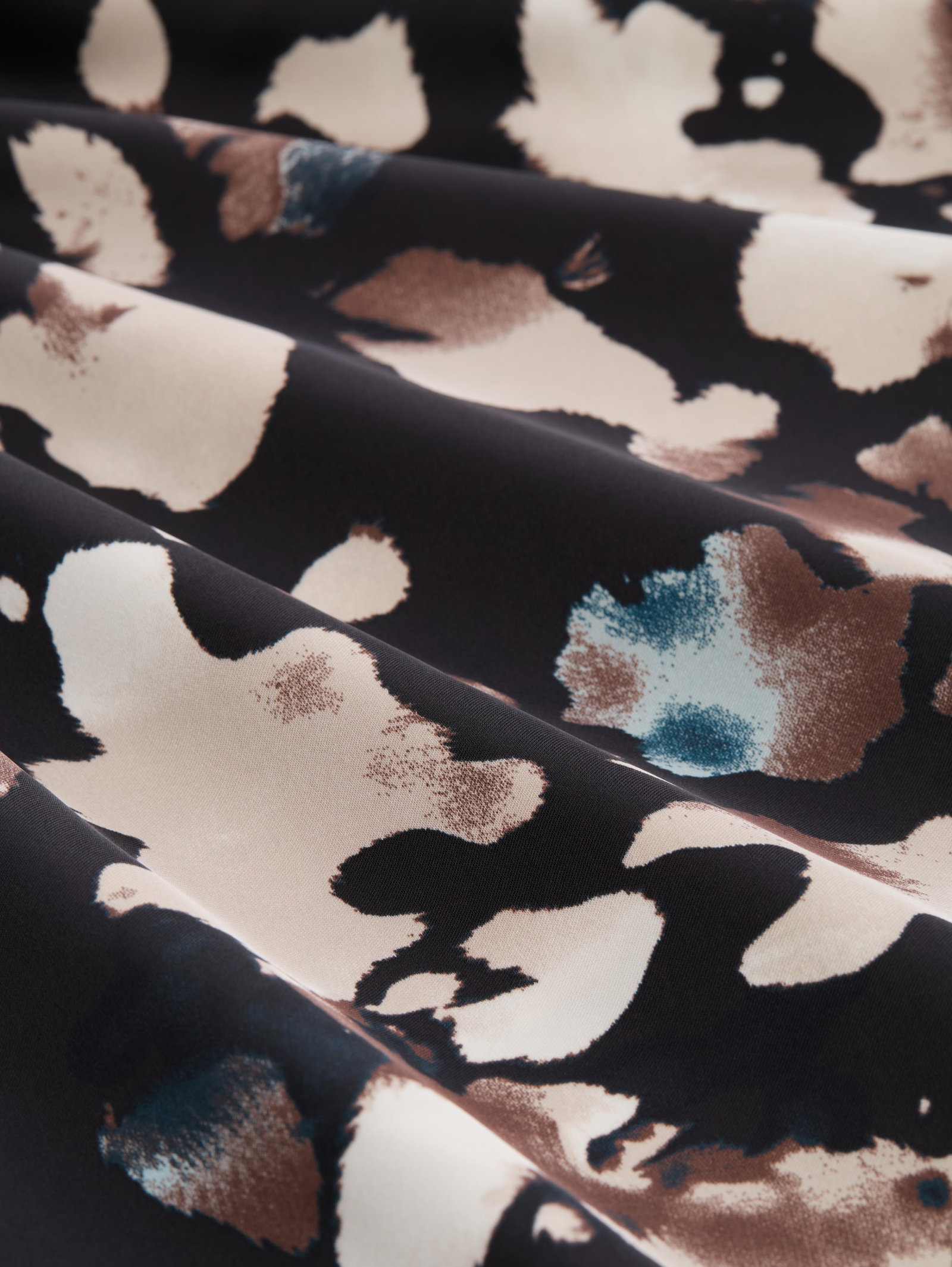 midi slip skirt, abstract print #3