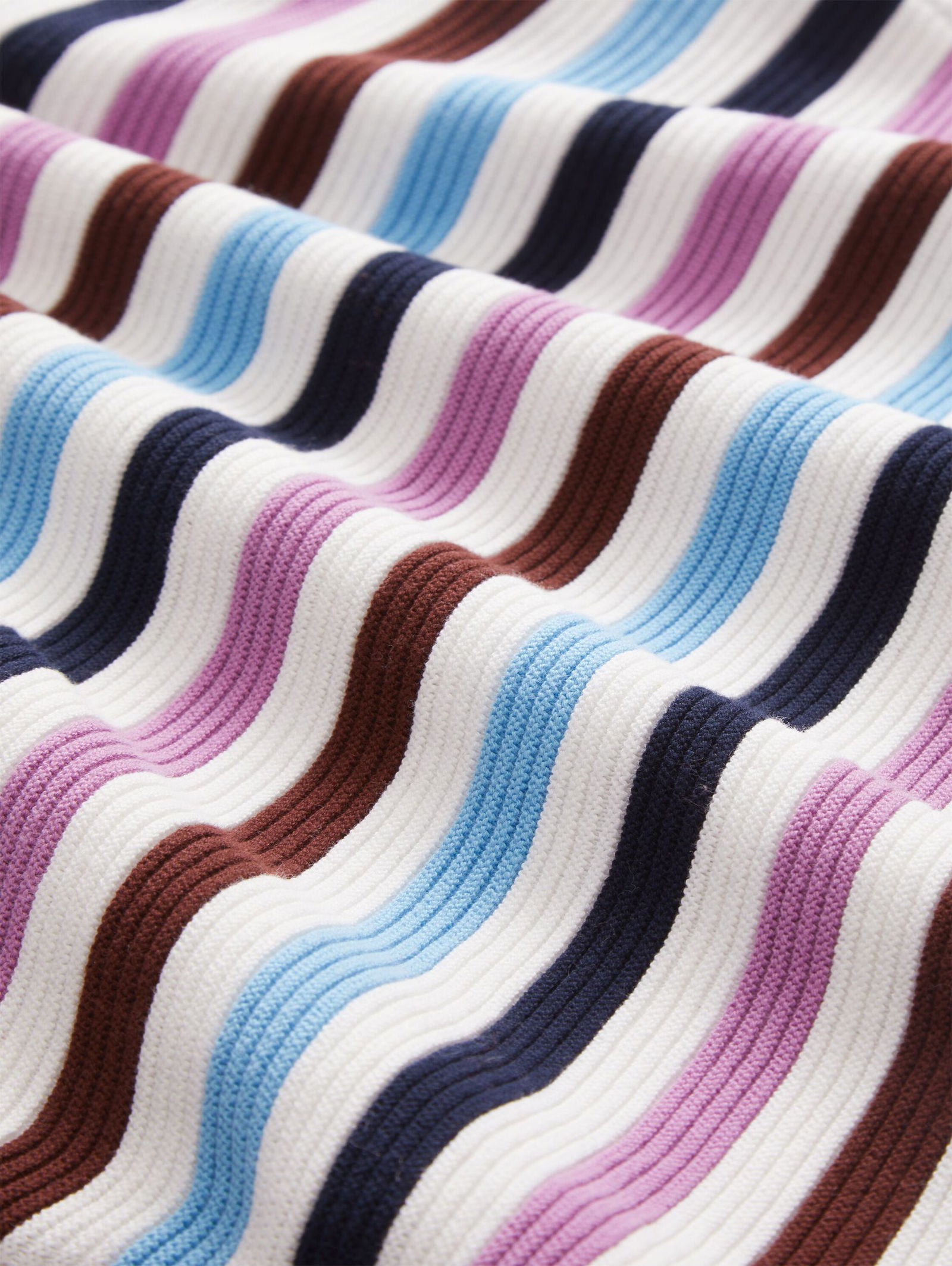 Tom Tailor |  Tom Tailor Pullover  | XL | mauvy ottoman stripe