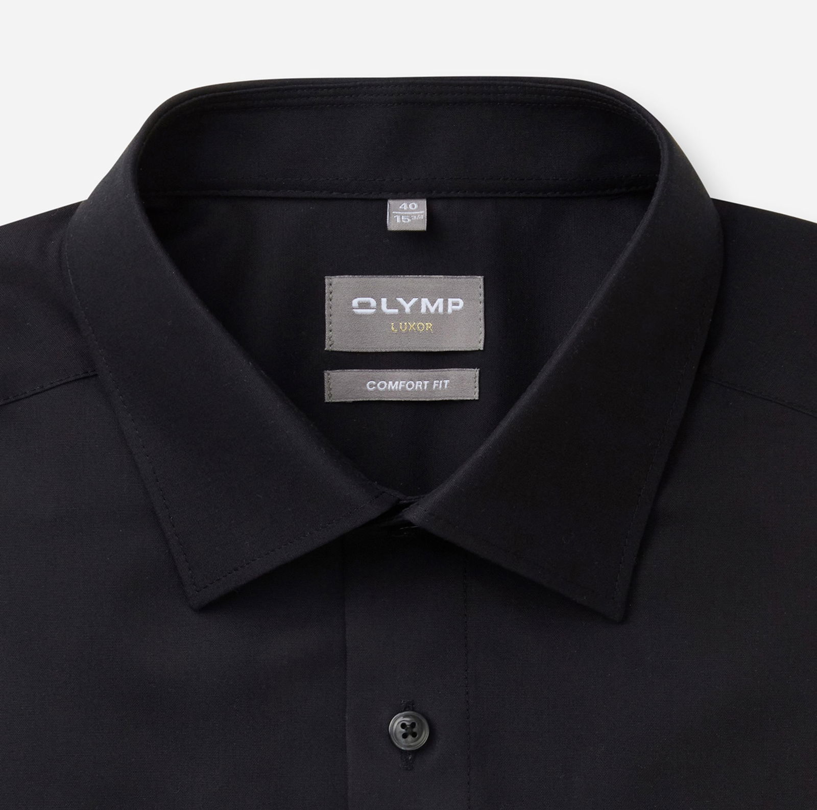 Olymp | Olymp Hemd Modern Fit | 45 | schwarz
