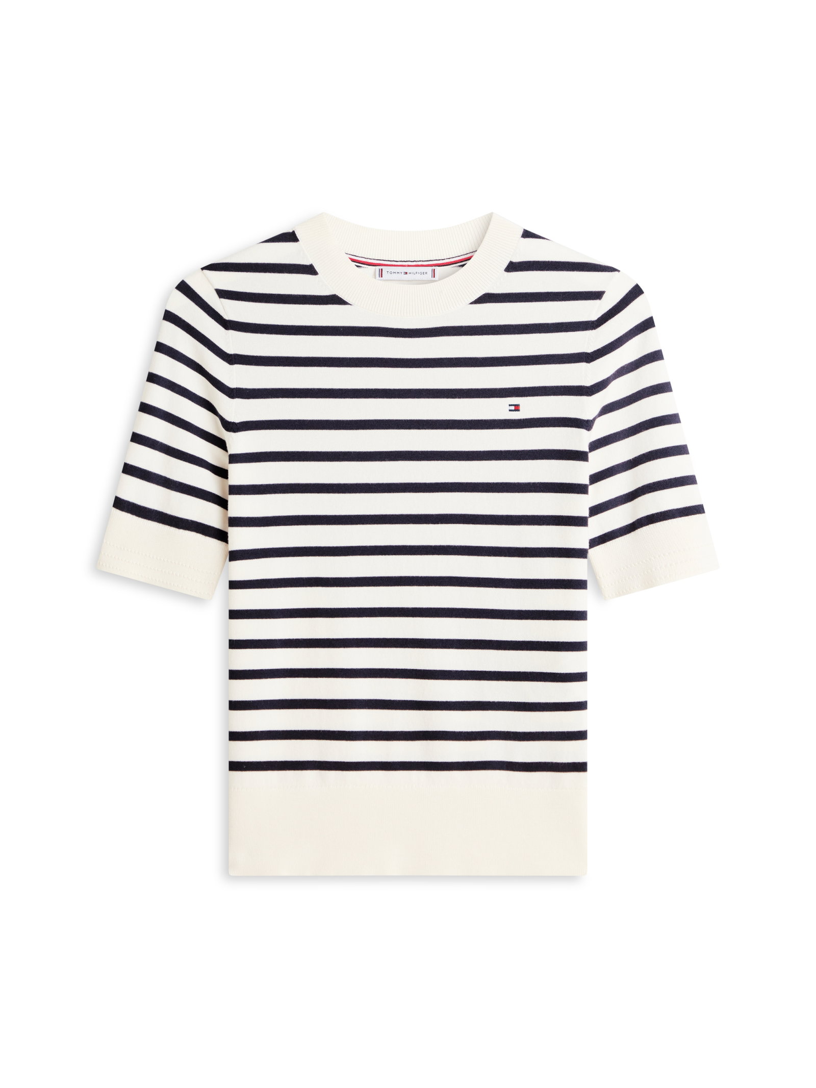 ivory petal/dark n navy stp