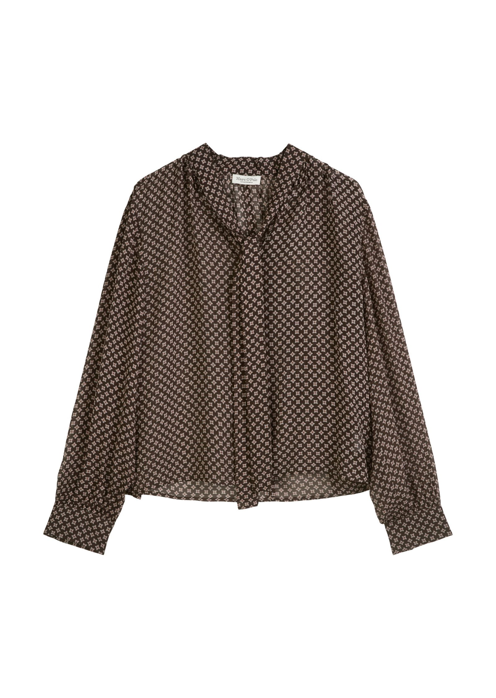Marc O´Polo | Marc O´Polo Druckbluse | 38 | multi/dark coffee