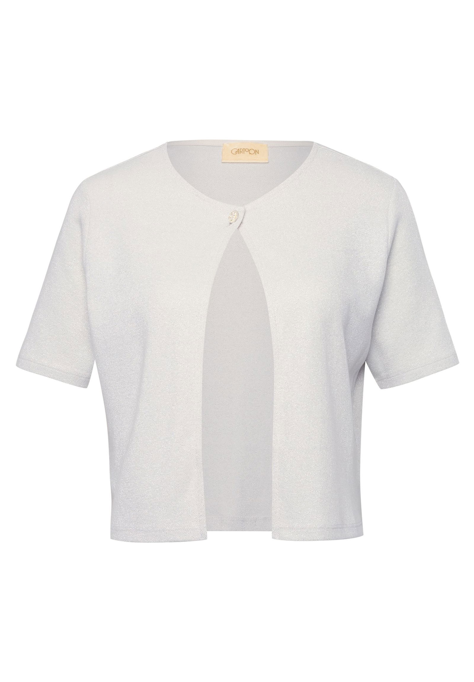 6a72ecd778e1dda9ad00ac46d4714b1d Cartoon |  Cartoon Strickjacke | Cardigan  | 42 | cream/silver