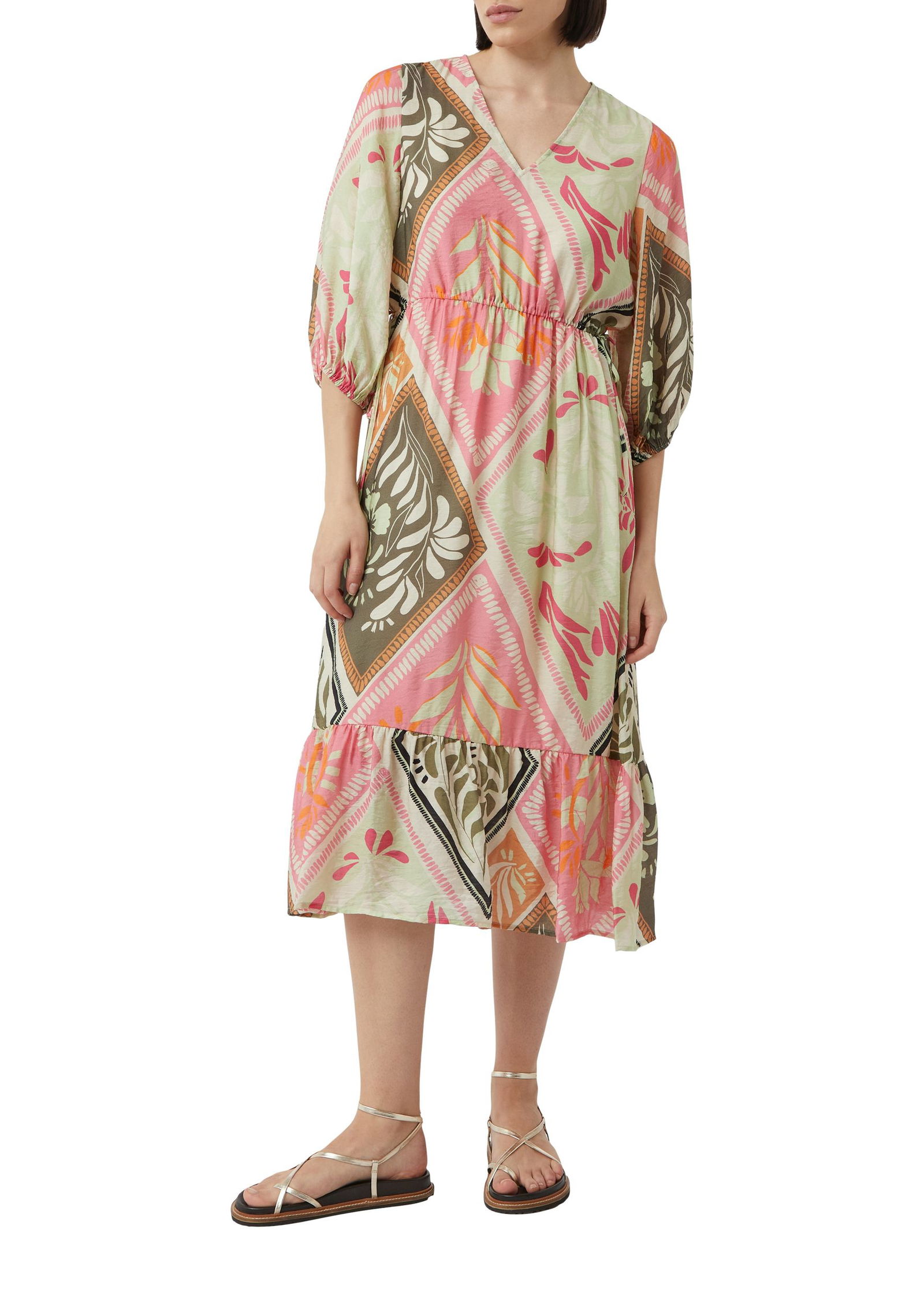 9db0380ed14f8d43902c5c4554c25f0b Comma | Comma Midikleid | 42 | lila