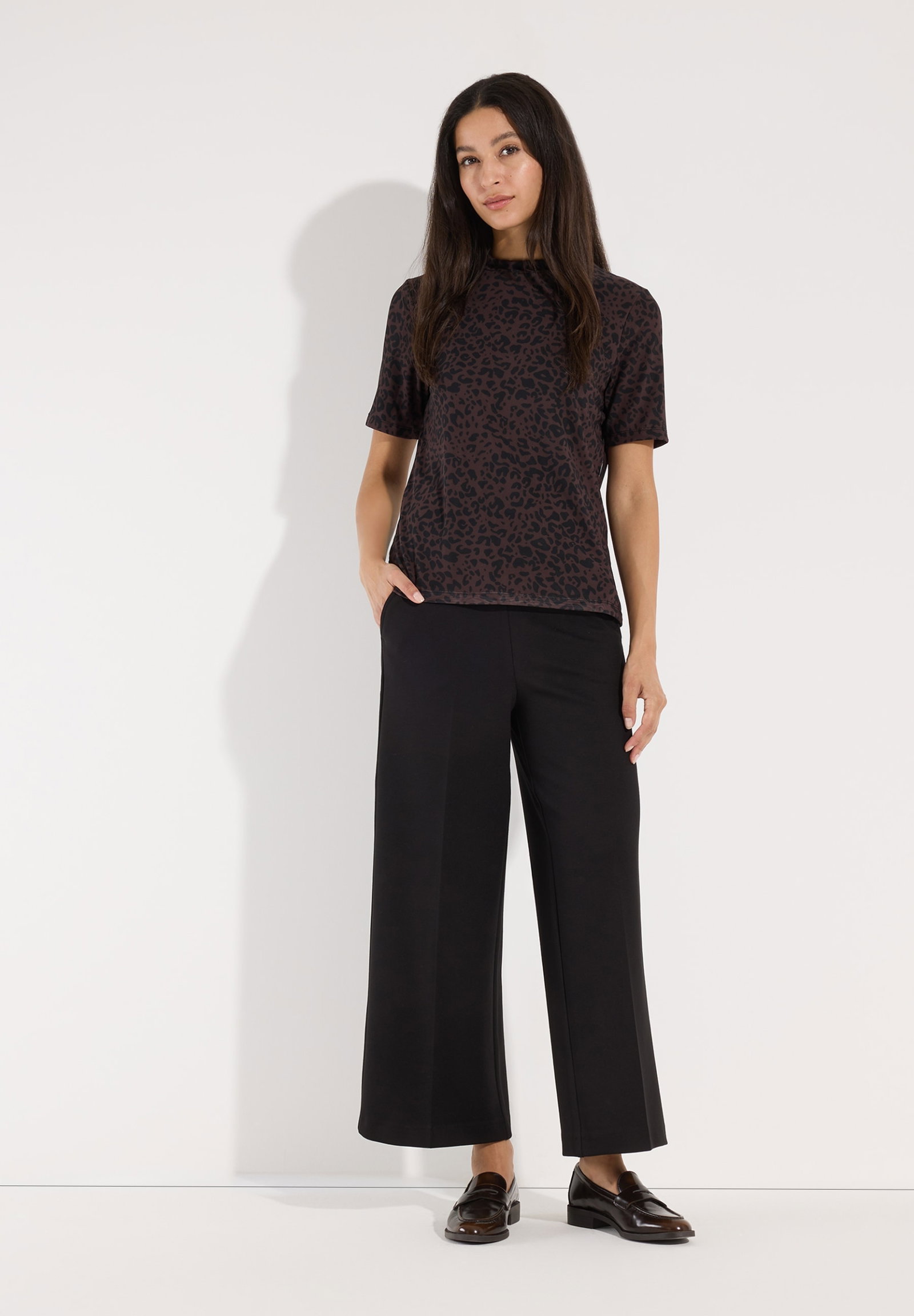Mesh Shirt, twotone leo print #4