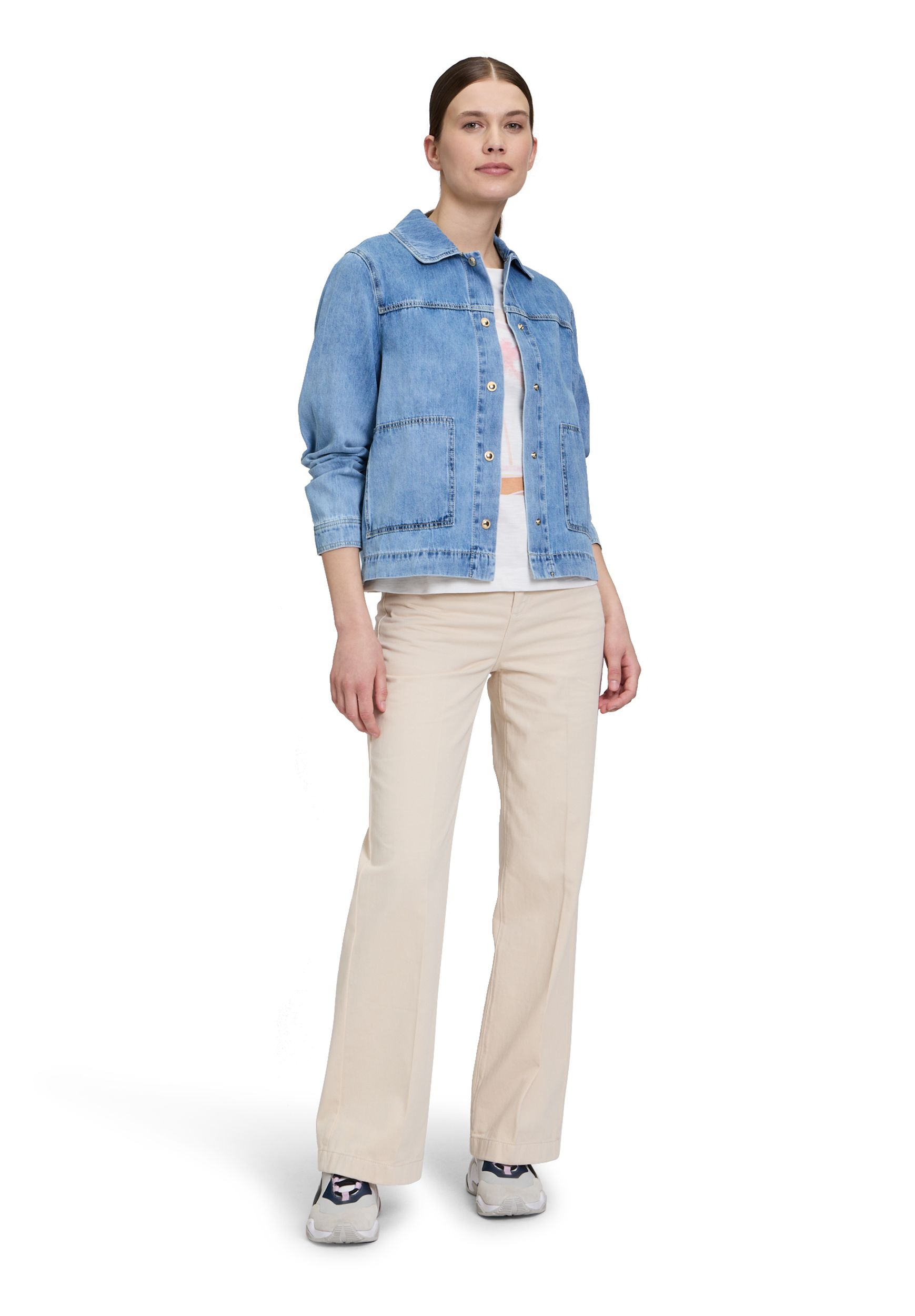 Cartoon |  Cartoon Jeansjacke | 42 | light blue denim