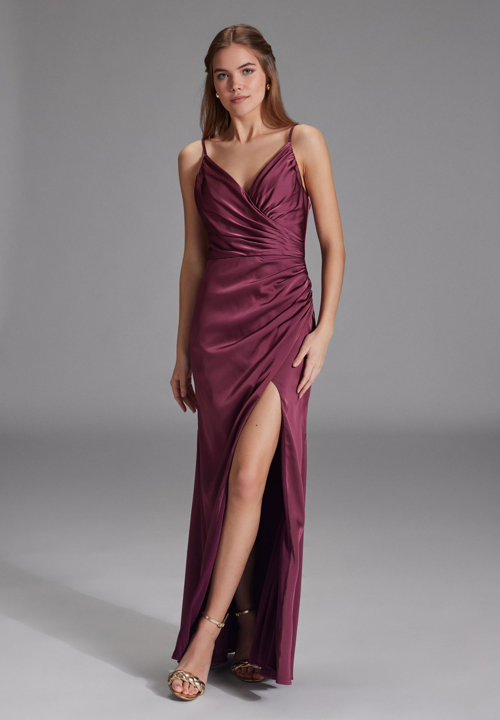 Hey Kyla | Hey Kyla Langes Kleid | 38 | brick