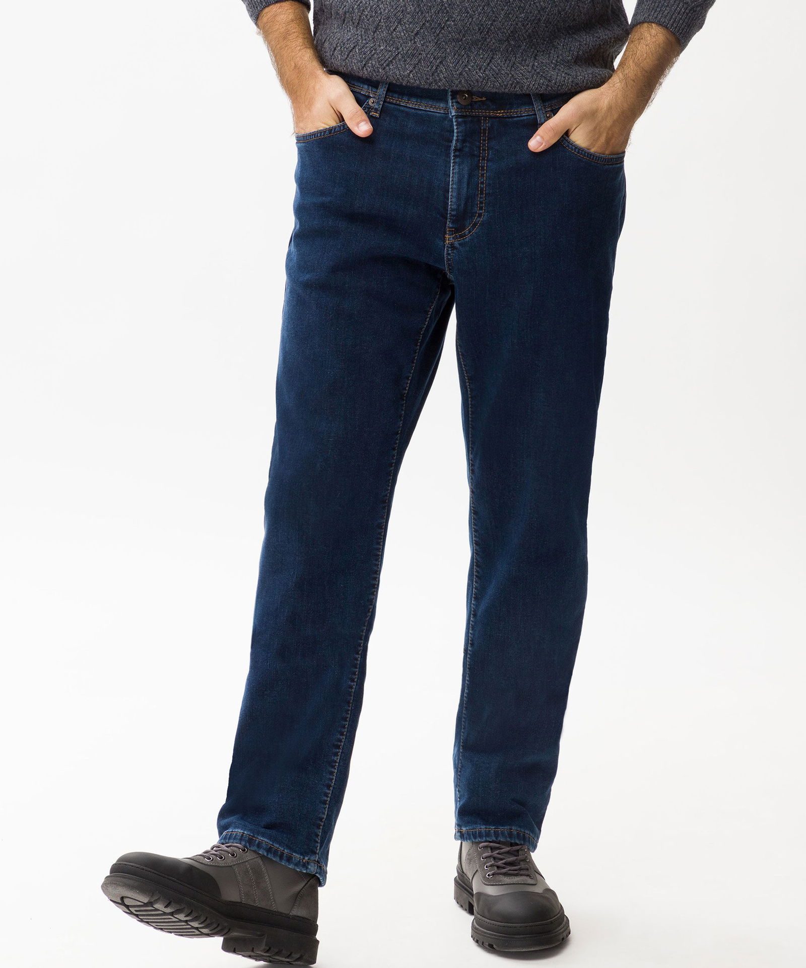 Brax |  Brax Five-Pocket-Hose  | 34/32 | regular blue used