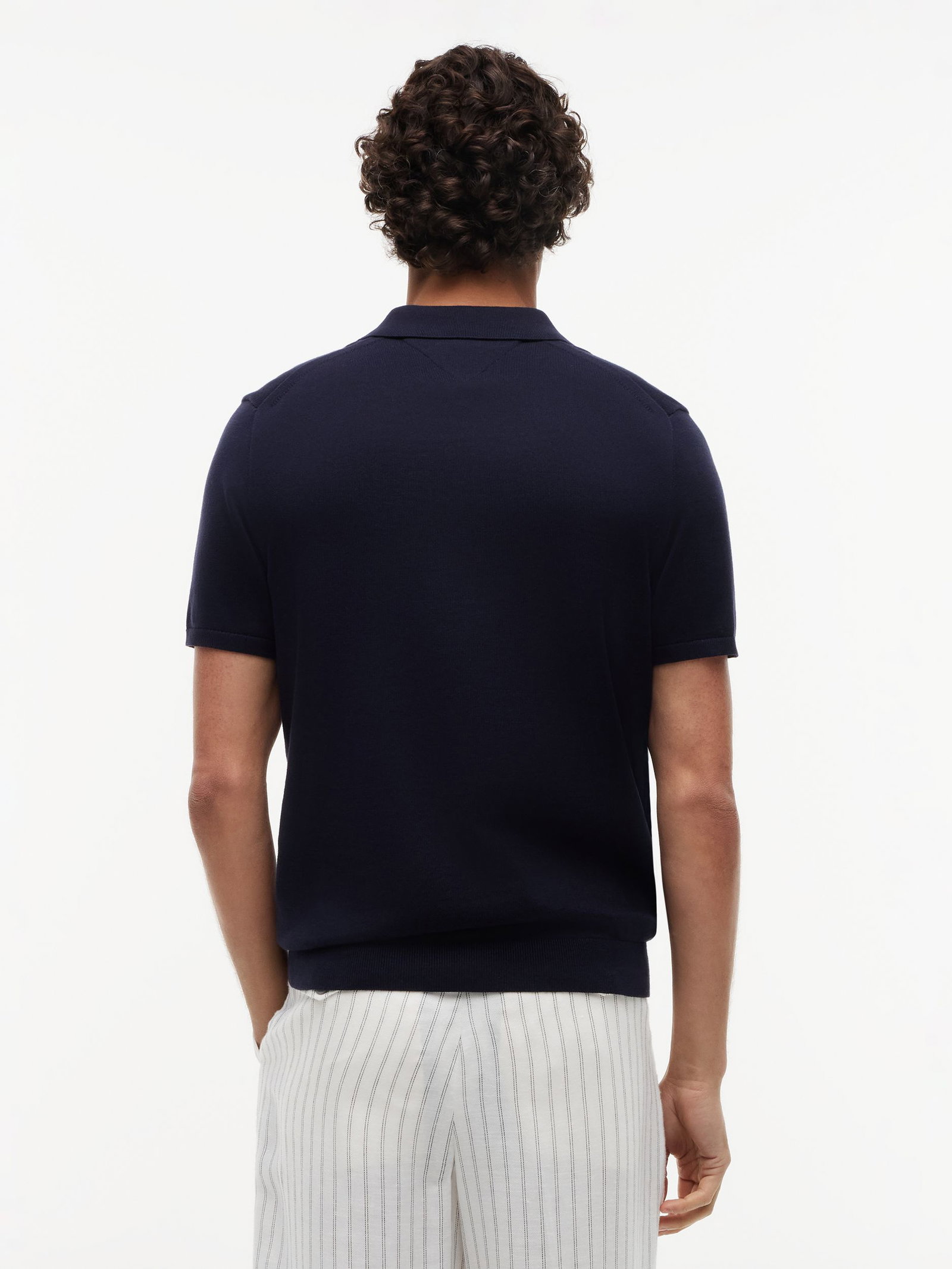 Tommy Hilfiger |  Tommy Hilfiger Poloshirt  | M | ivory petal