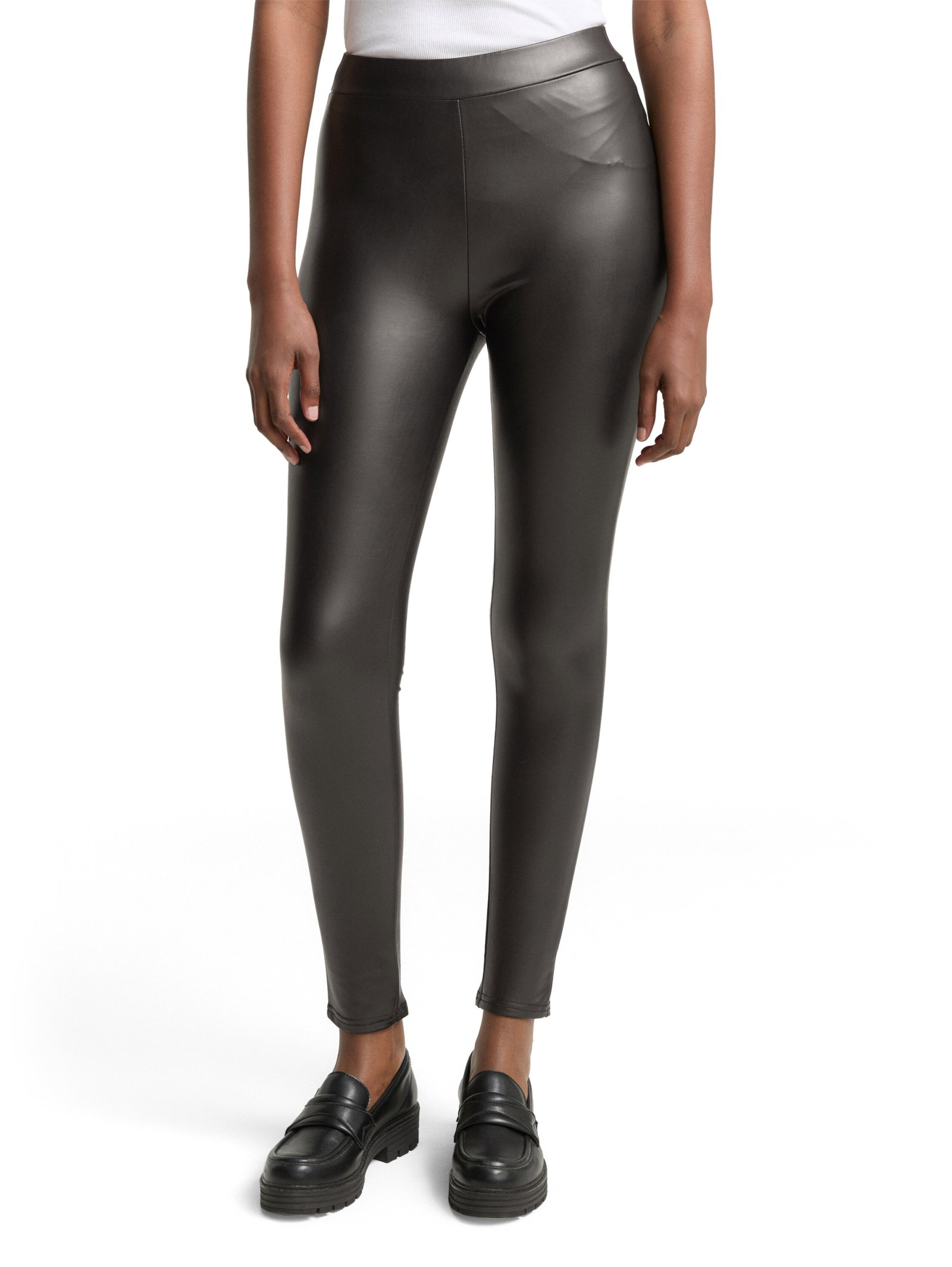 PU Leggings, deep black #2