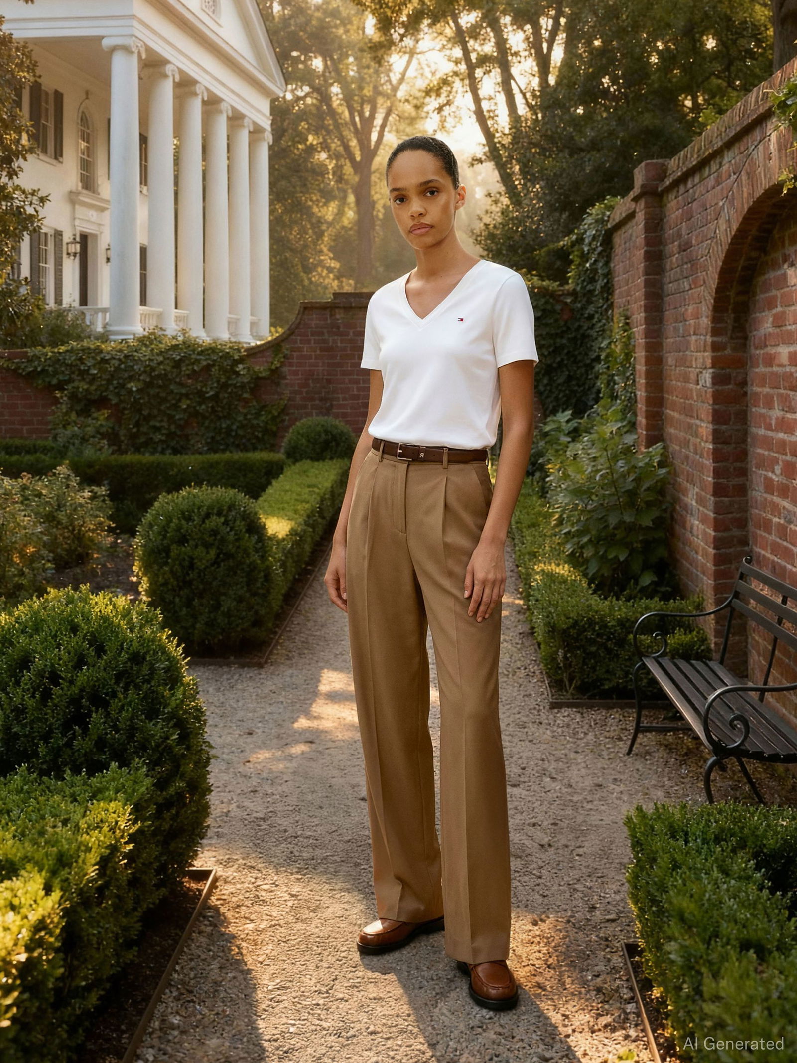 Tommy Hilfiger |  Tommy Hilfiger Slim Cody T-Shirt | L | fierce red