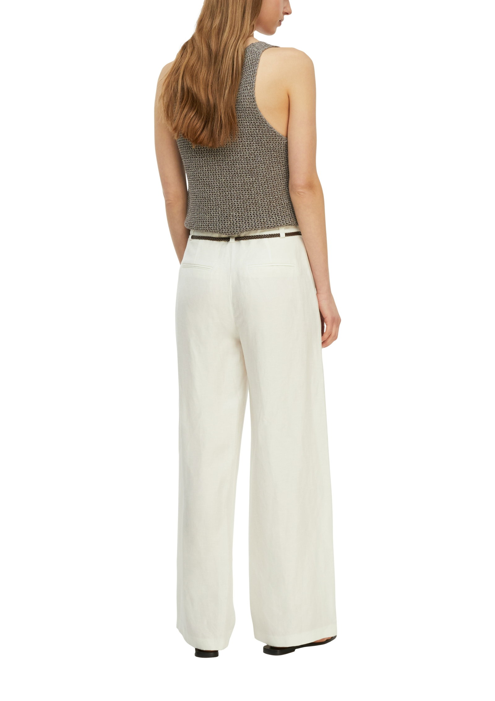 Comma Marlenehose mit abnehmbarem Gürtel #2