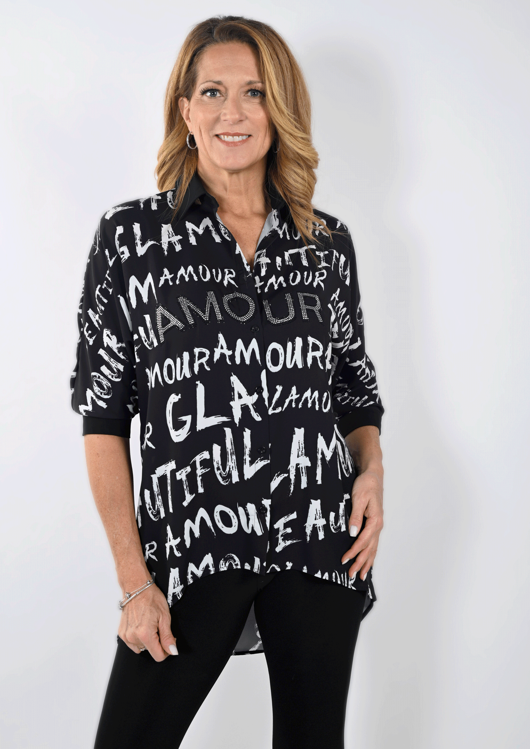 Frank Lyman |  Frank Lyman Bluse | M | black