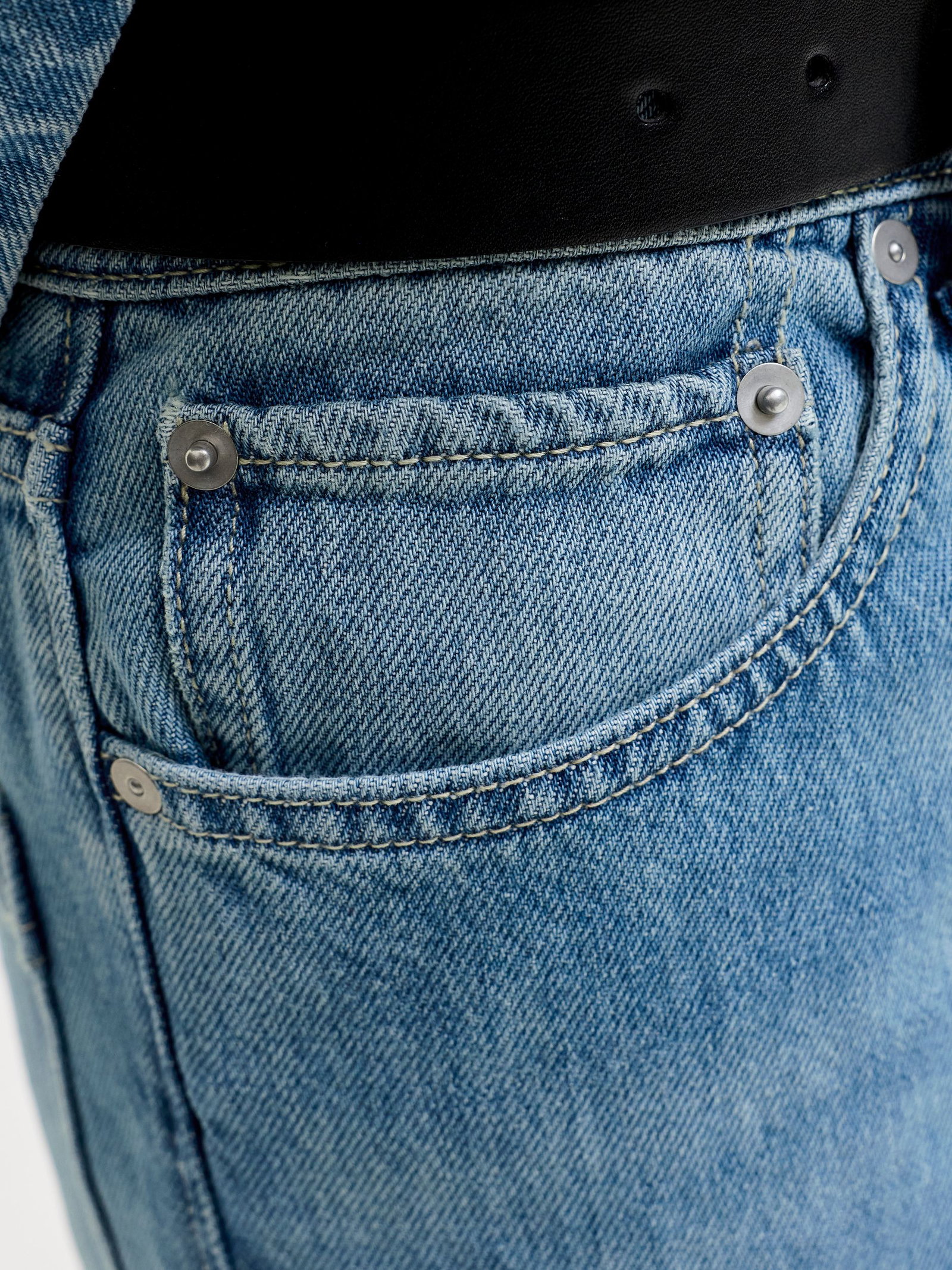 Jack&Jones |  Jack&Jones Long Shorts  | S | blue denim