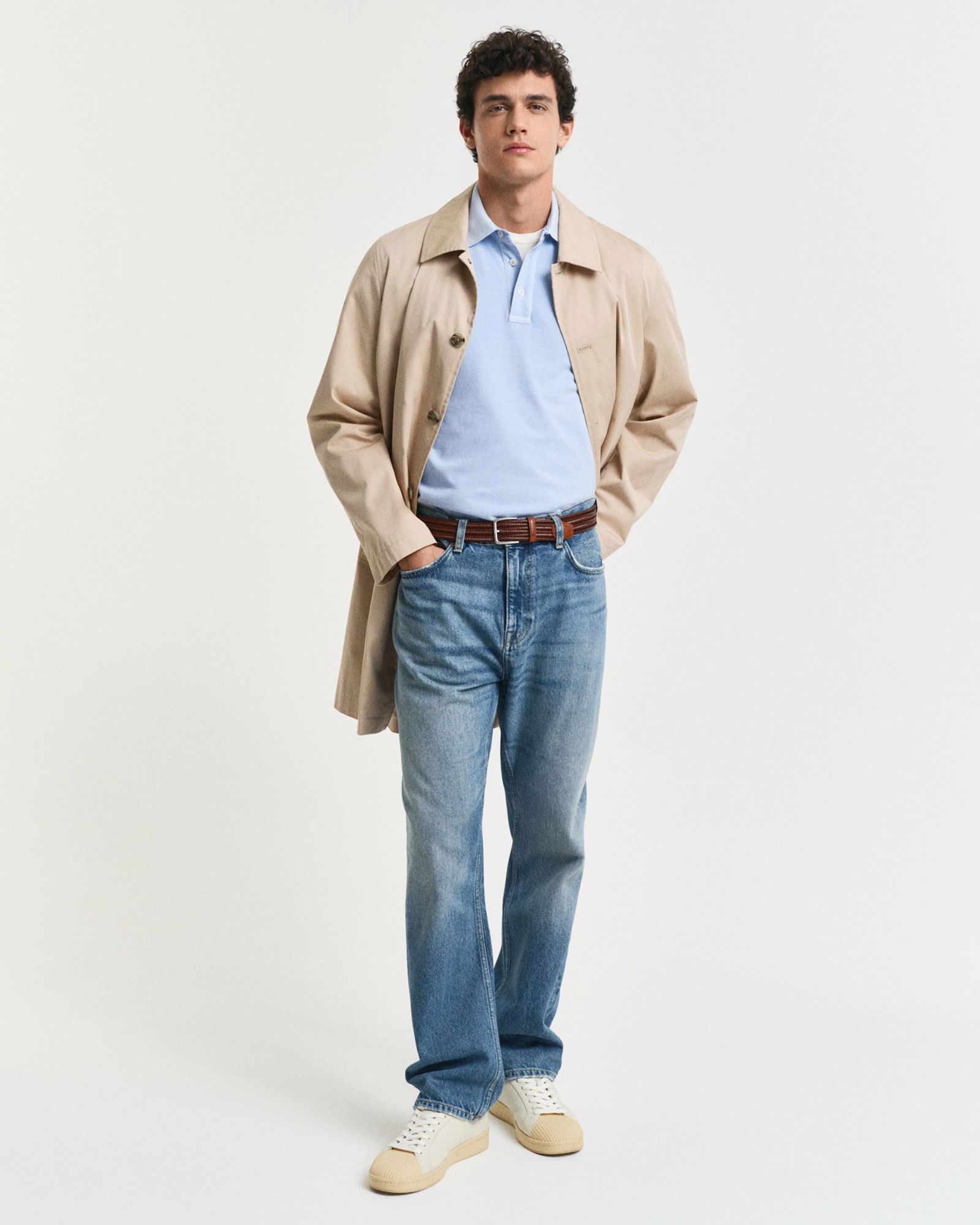 Gant |  Gant Poloshirt  | L | dark khaki
