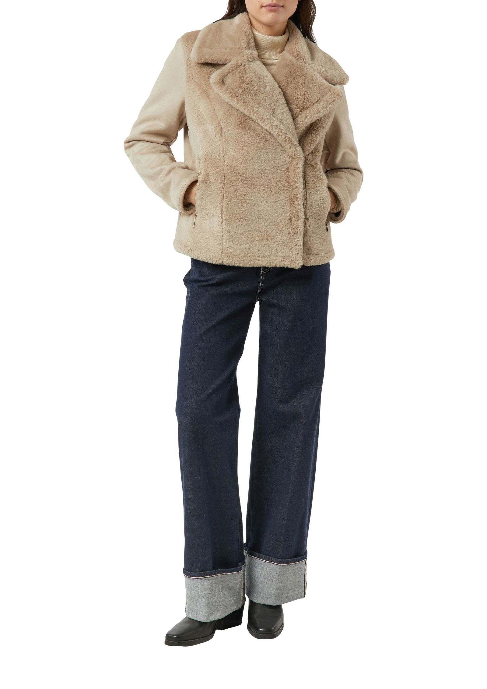 Comma |  Comma Fake Fur-Jacke | 40