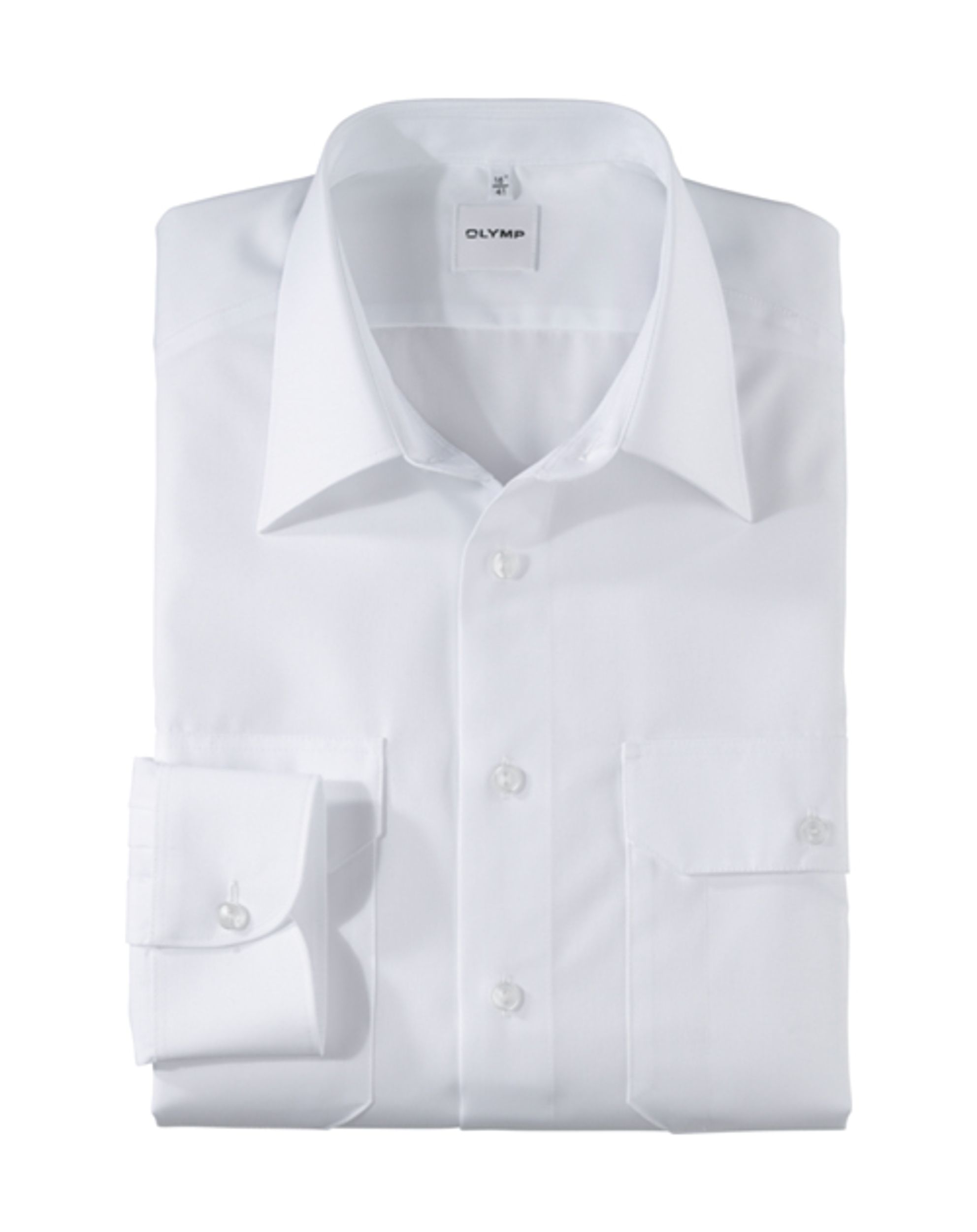 Olymp |  Olymp Hemd Modern Fit  | 48 | weiß