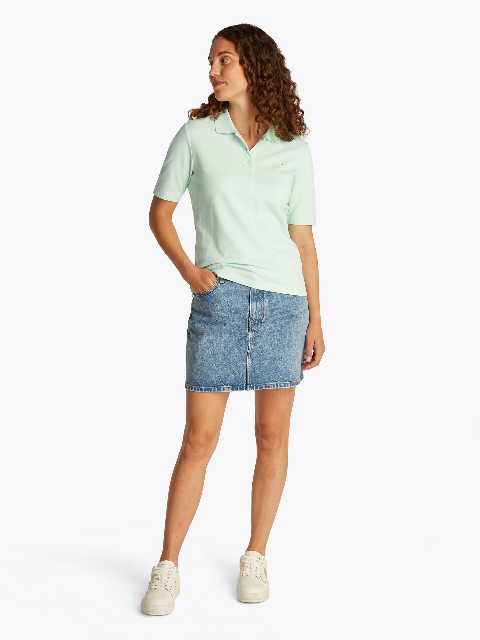 Tommy Hilfiger | Tommy Hilfiger Poloshirt | XL | opal green