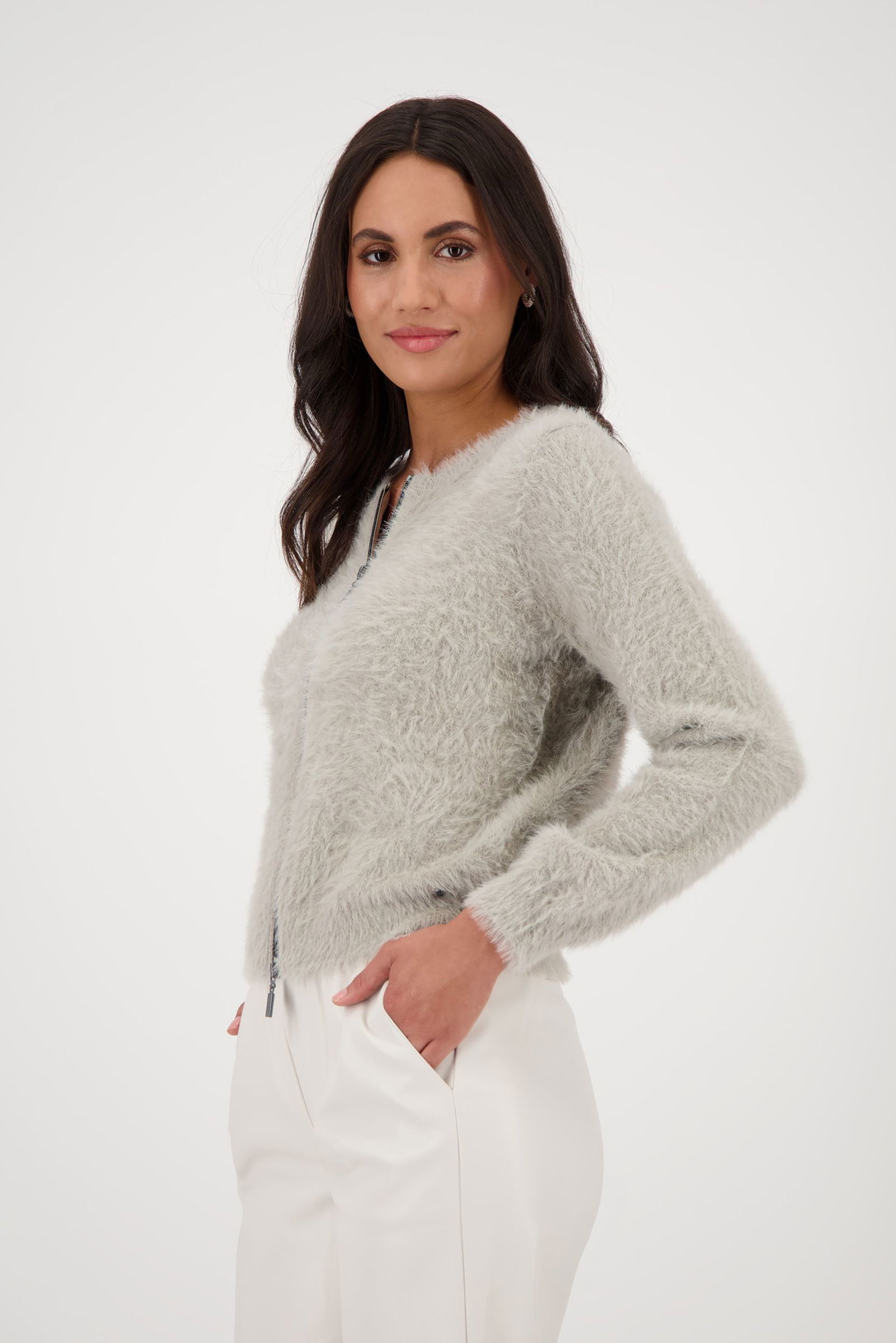 164b5172e714a1b8a2c1793bc3086a2b Monari | Monari Strickjacke | Cardigan | 46 | light sand