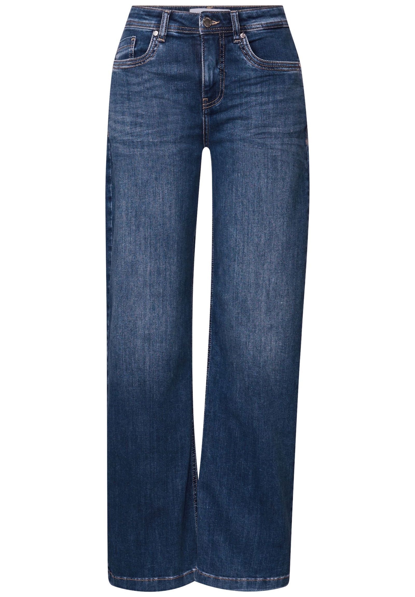 c3de31e7591b9ba60957d6a20fe05473 | Style QR Denim-Wide Leg,hw,mid, mid blue soft washed | 27/30