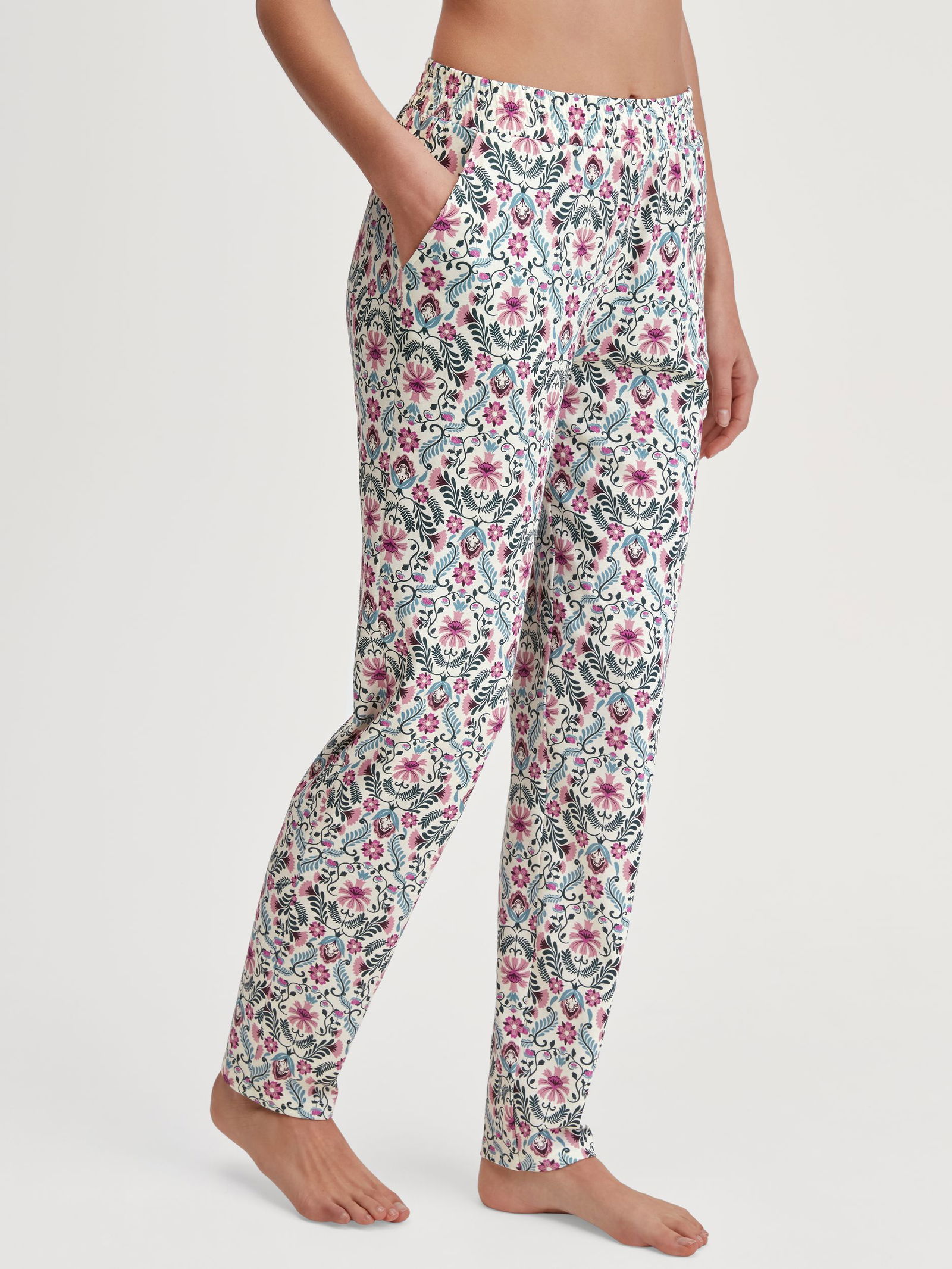 Calida | Calida Hose mit Seitentaschen | L | lanquid lavender