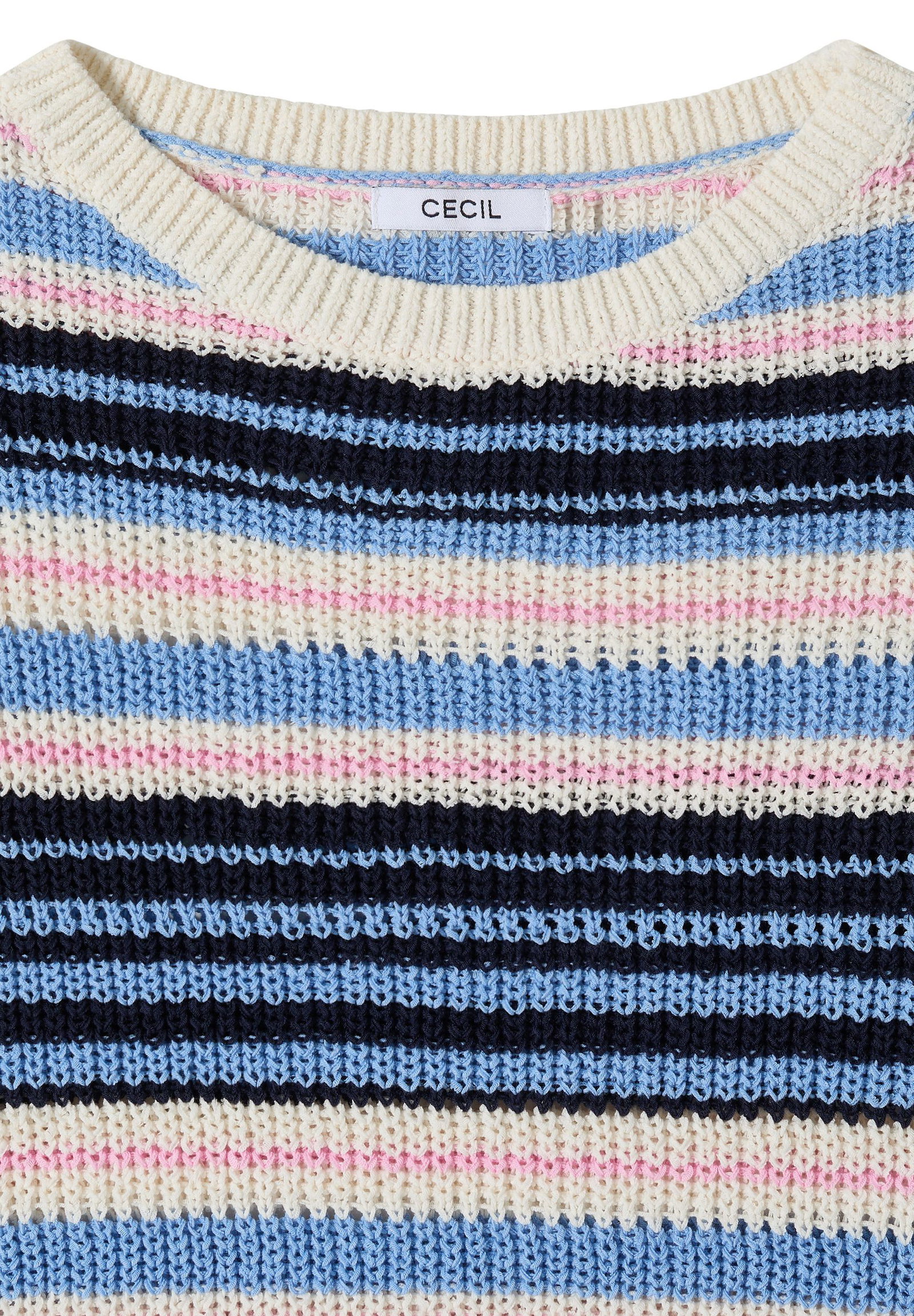 CECIL |  CECIL Pullover  | L | universal blue
