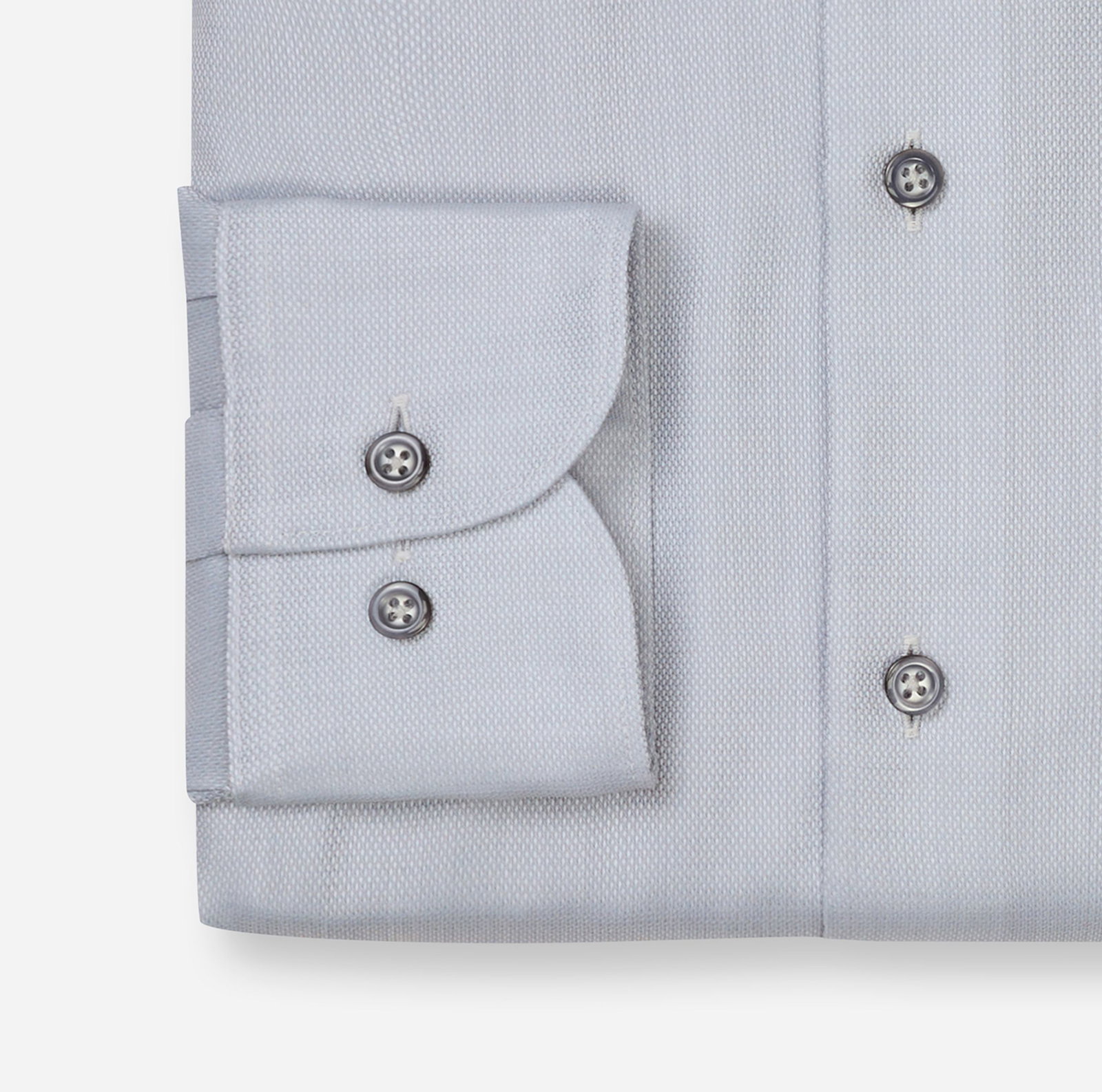 Olymp |  Olymp Hemd Modern Fit  | 42 | silbergrau