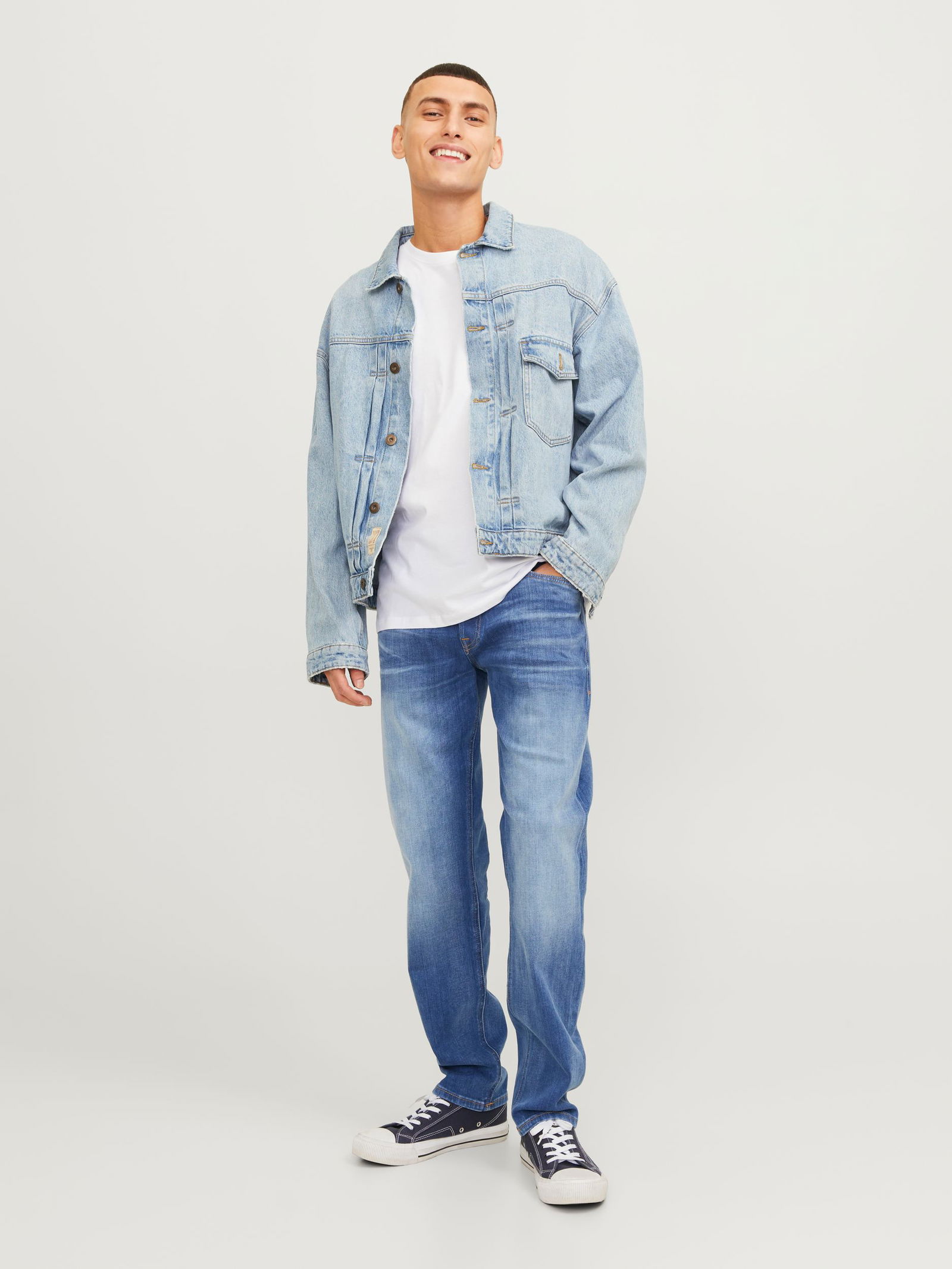 230d2f53ae349476c378da7ac0fc4f20 Jack&Jones | Jack&Jones Dad Jeans | 38/32 | blue denim