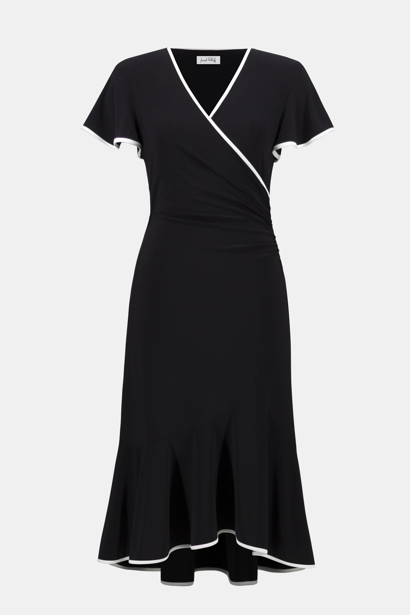 Joseph Ribkoff  Wickelkleid aus feinem Jersey mit kontrastierendem Besatz #5